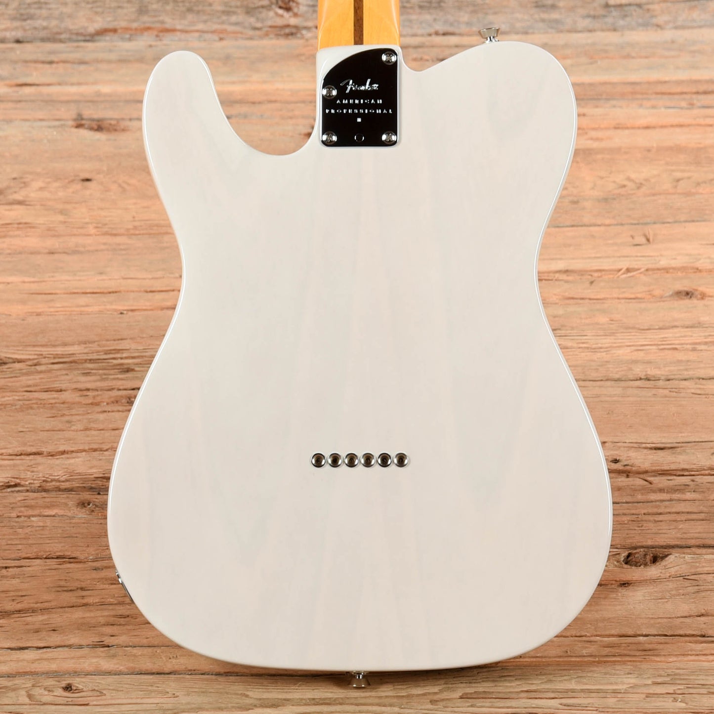 Fender American Professional II Telecaster Thinline White Blonde 2024 Electric Guitars / Semi-Hollow