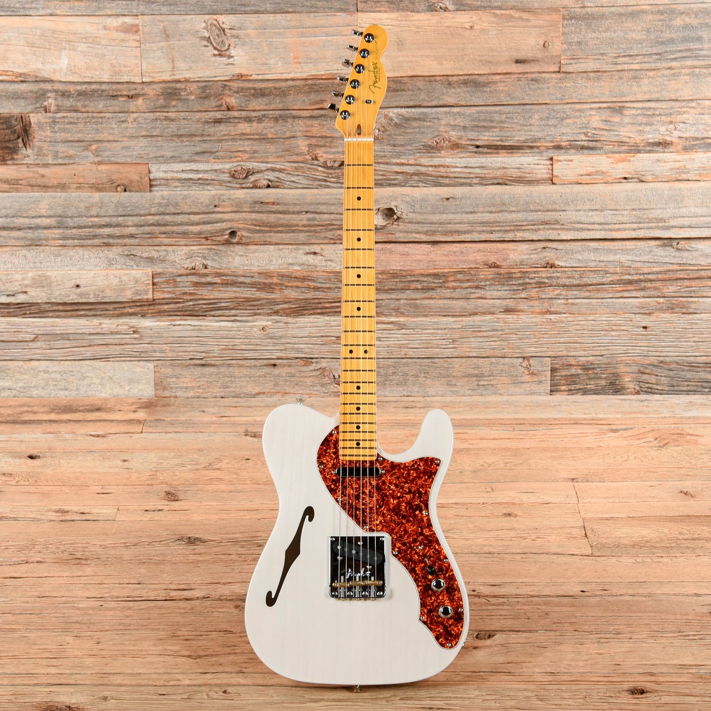 Fender American Professional II Telecaster Thinline White Blonde 2024 Electric Guitars / Semi-Hollow