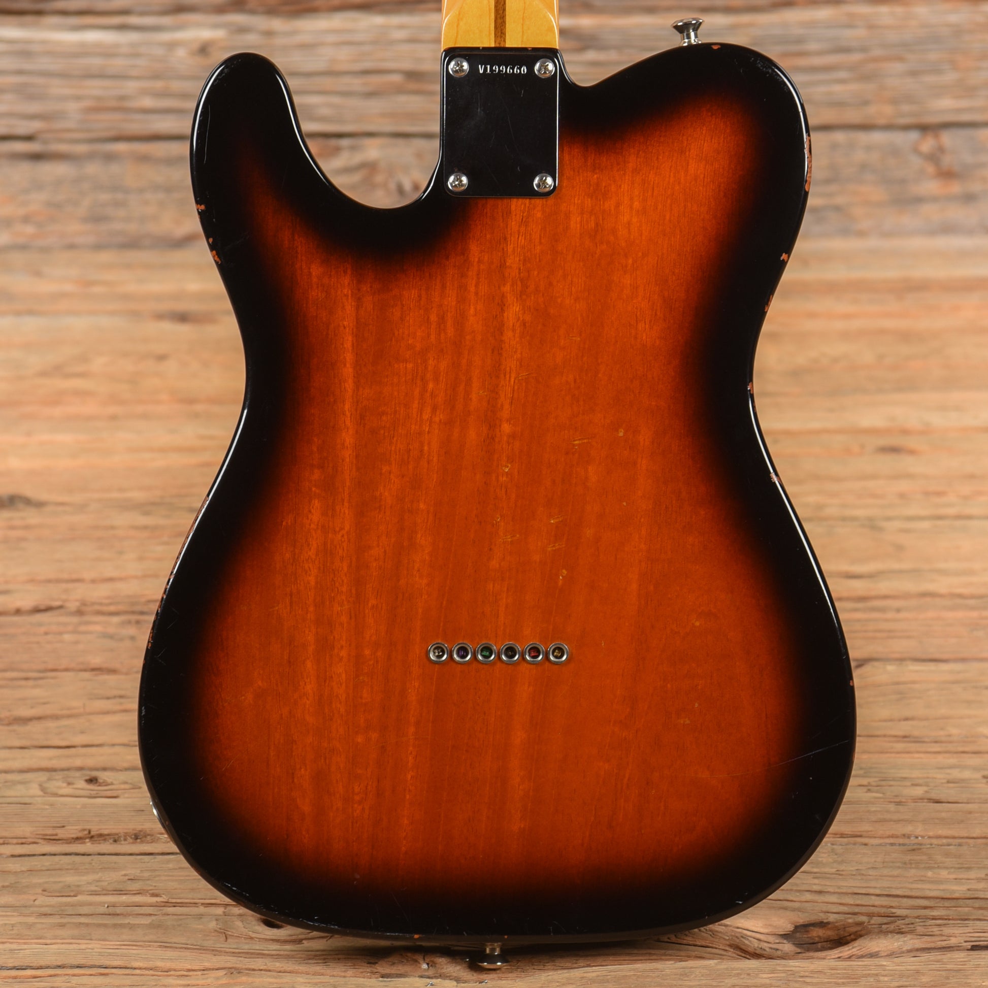 Fender American Vintage '69 Telecaster Thinline Sunburst 2011 Electric Guitars / Semi-Hollow