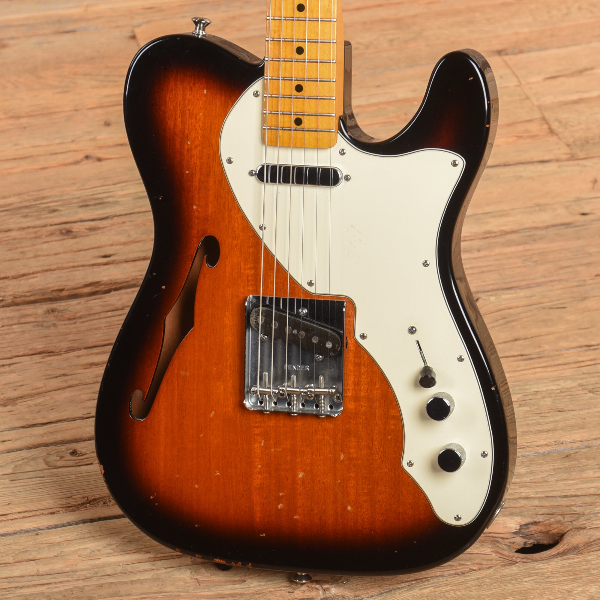 Fender American Vintage '69 Telecaster Thinline Sunburst 2011