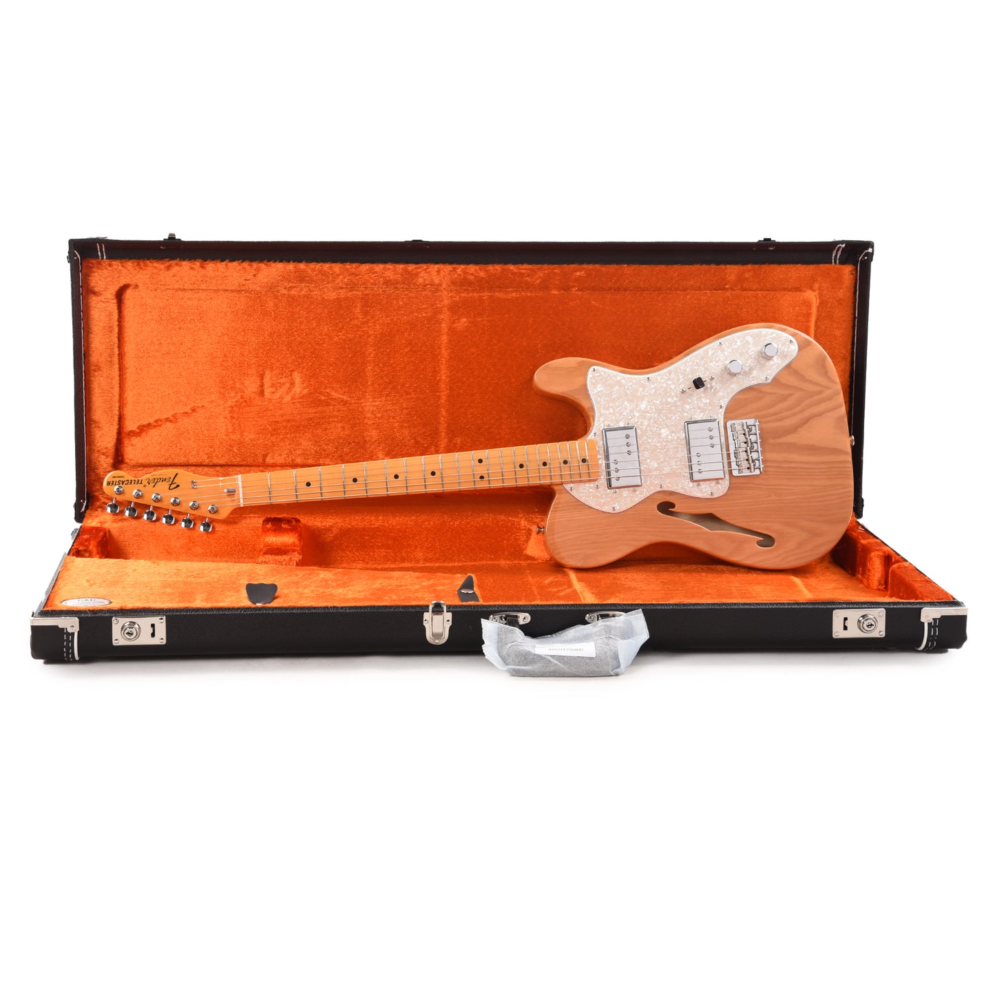 Fender American Vintage II 1972 Telecaster Thinline Aged Natural Electric Guitars / Semi-Hollow