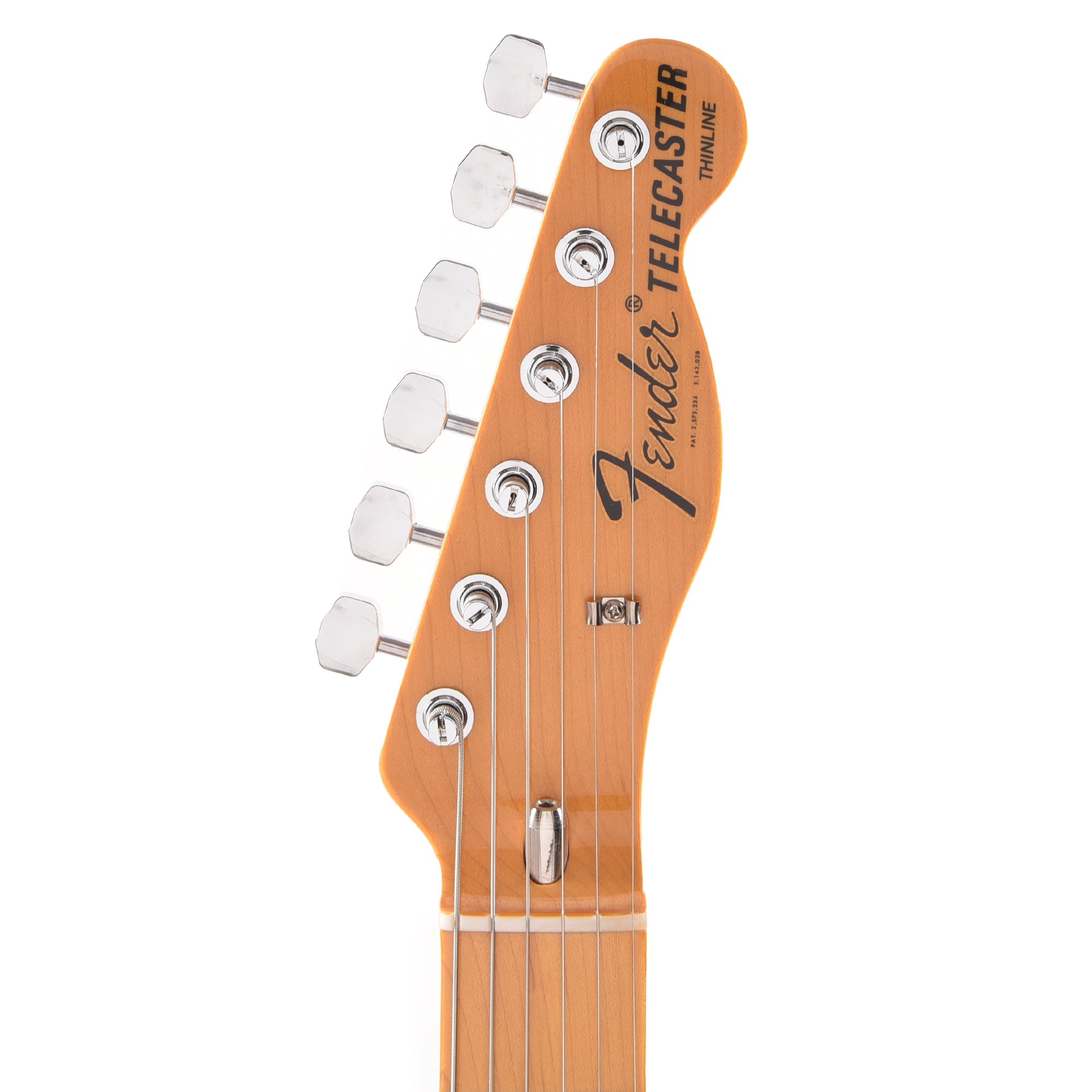 Fender American Vintage II 1972 Telecaster Thinline Aged Natural Electric Guitars / Semi-Hollow