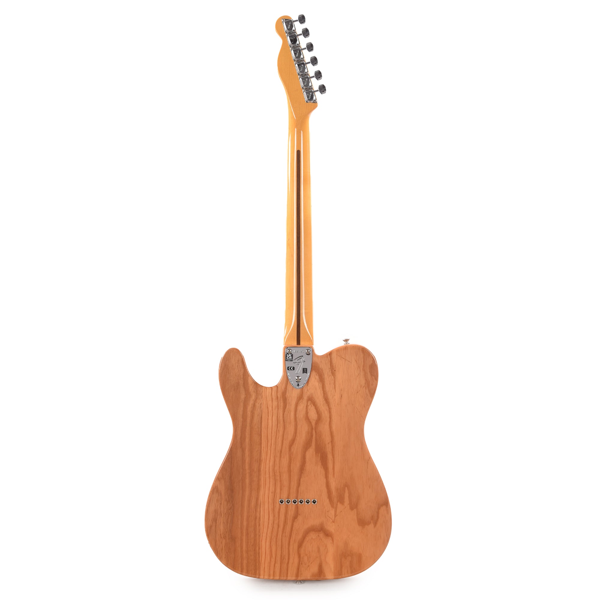 Fender American Vintage II 1972 Telecaster Thinline Aged Natural Electric Guitars / Semi-Hollow