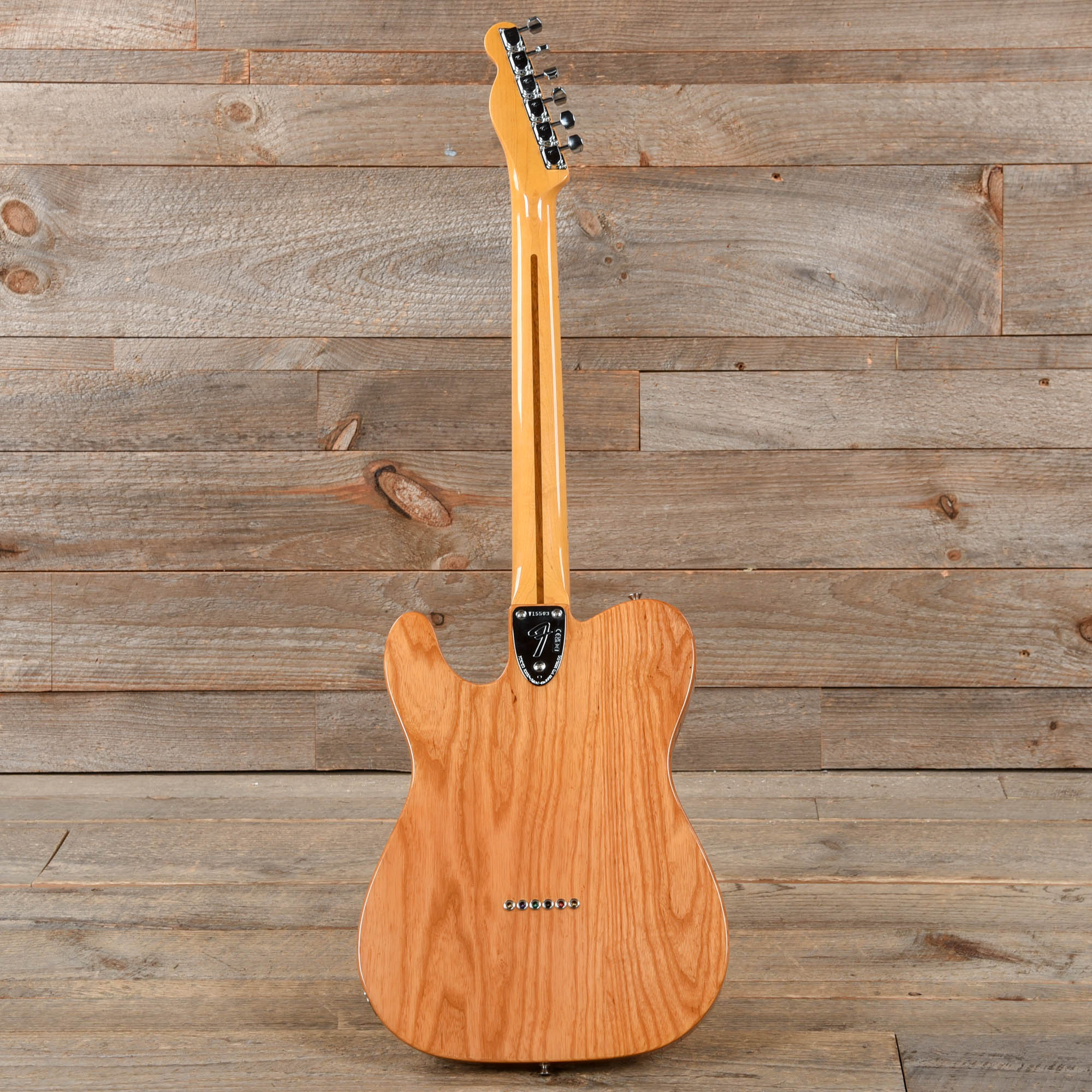 Fender American Vintage II 1972 Telecaster Thinline Aged Natural Electric Guitars / Semi-Hollow