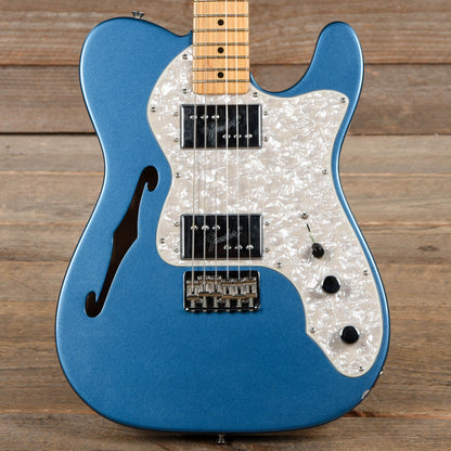 Fender American Vintage II 1972 Telecaster Thinline Lake Placid Blue Electric Guitars / Semi-Hollow