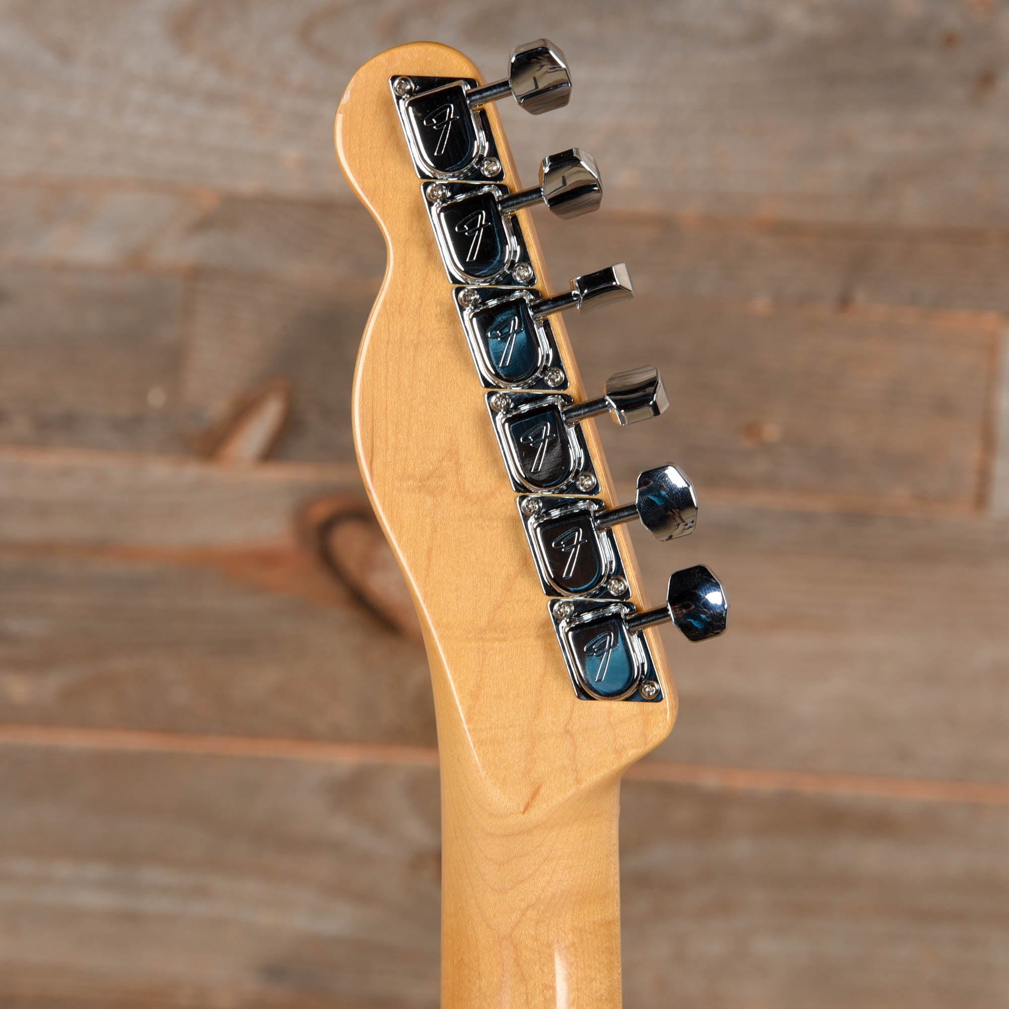 Fender American Vintage II 1972 Telecaster Thinline Lake Placid Blue Electric Guitars / Semi-Hollow