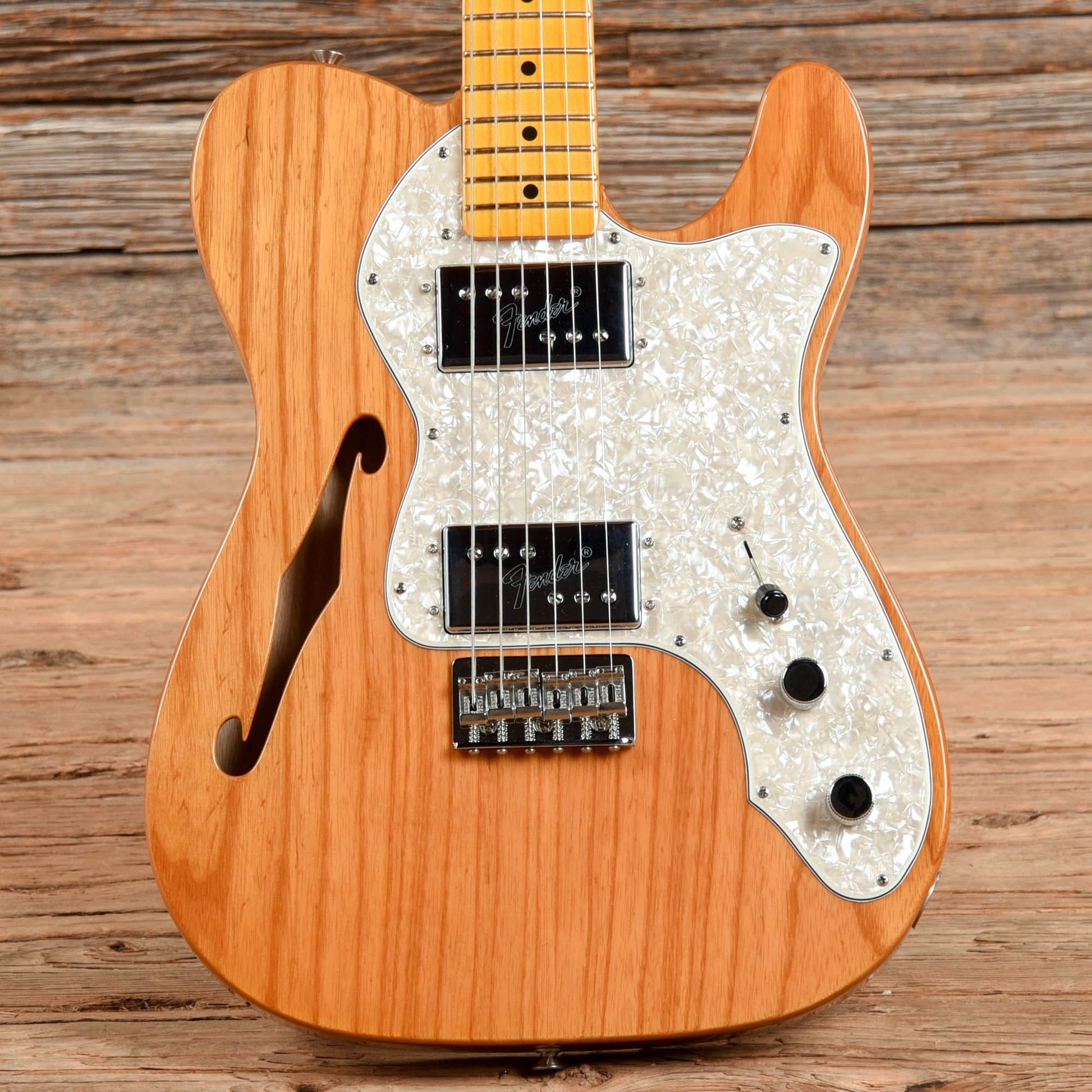 Fender American Vintage II 72 Telecaster Thinline Natural 2022 Electric Guitars / Semi-Hollow