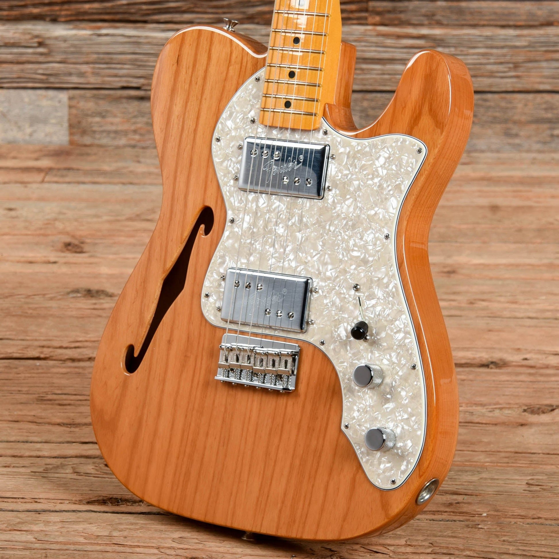 Fender American Vintage II 72 Telecaster Thinline Natural 2022 Electric Guitars / Semi-Hollow