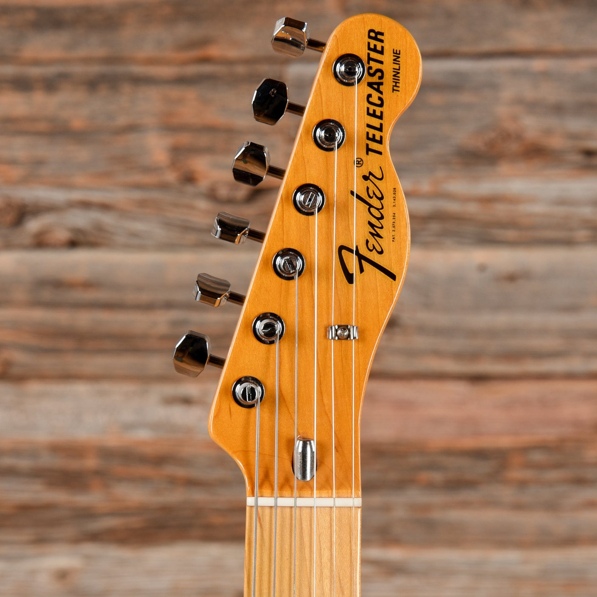 Fender American Vintage II 72 Telecaster Thinline Natural Natural Electric Guitars / Semi-Hollow