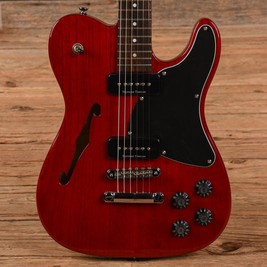 Fender Artist Series Jim Adkins JA90 Telecaster Thinline Crimson Red 2012 Electric Guitars / Semi-Hollow