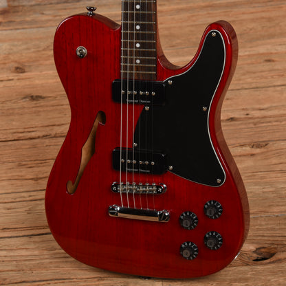 Fender Artist Series Jim Adkins JA90 Telecaster Thinline Crimson Red 2012 Electric Guitars / Semi-Hollow