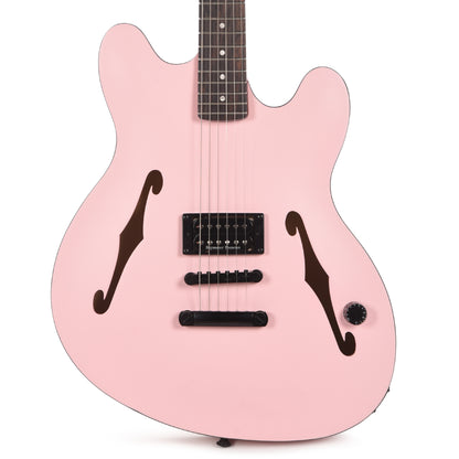 Fender Artist Tom DeLonge Starcaster Satin Shell Pink Electric Guitars / Semi-Hollow