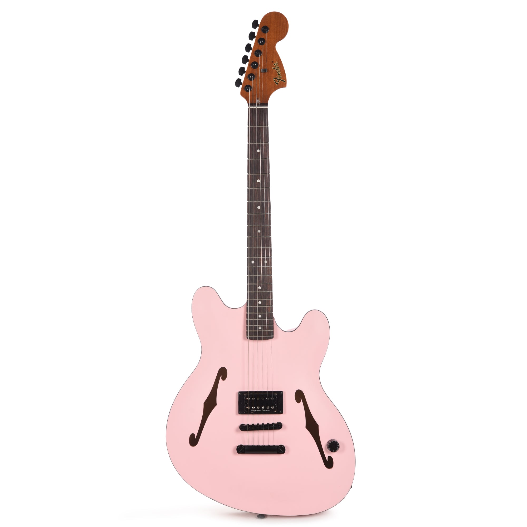 Fender Artist Tom DeLonge Starcaster Satin Shell Pink Electric Guitars / Semi-Hollow