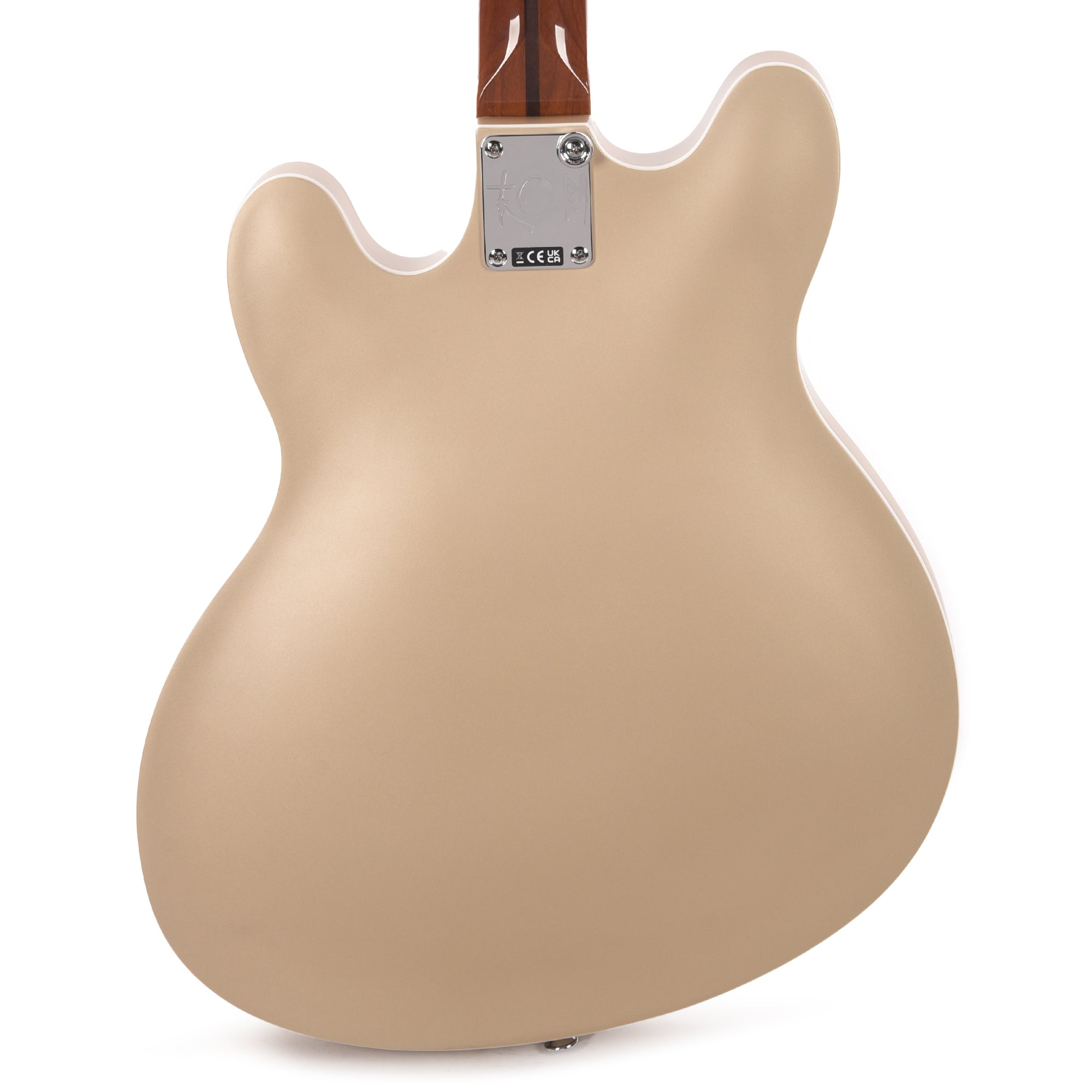 Fender Artist Tom DeLonge Starcaster Satin Shoreline Gold Electric Guitars / Semi-Hollow