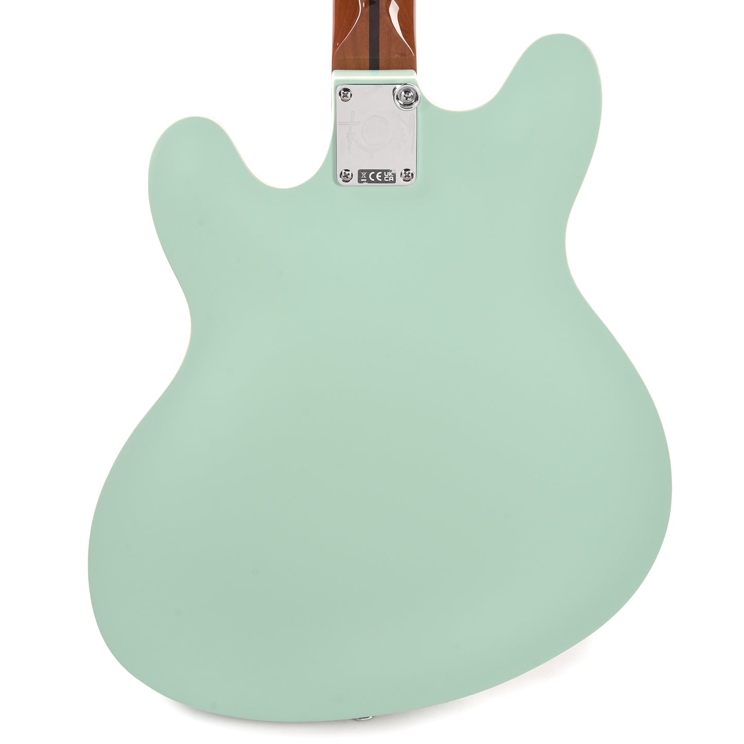 Fender Artist Tom DeLonge Starcaster Satin Surf Green Electric Guitars / Semi-Hollow