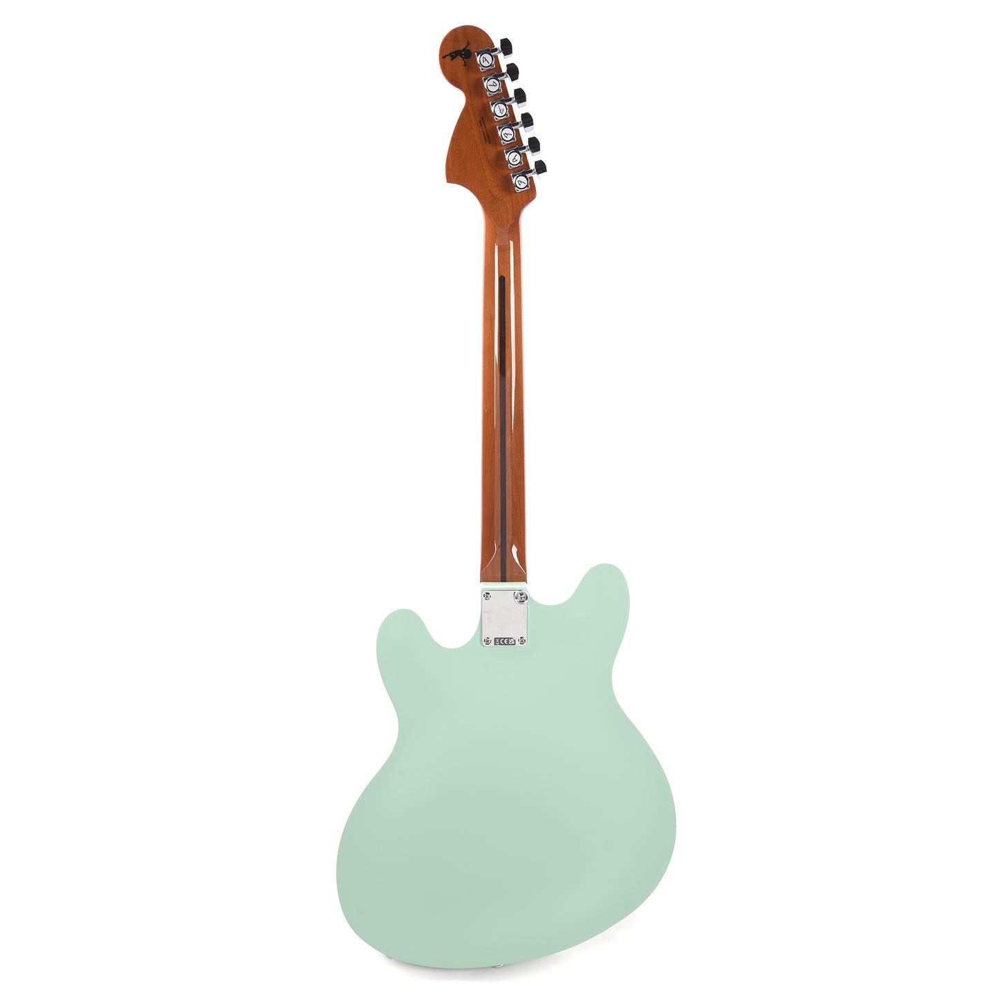 Fender Artist Tom DeLonge Starcaster Satin Surf Green Electric Guitars / Semi-Hollow