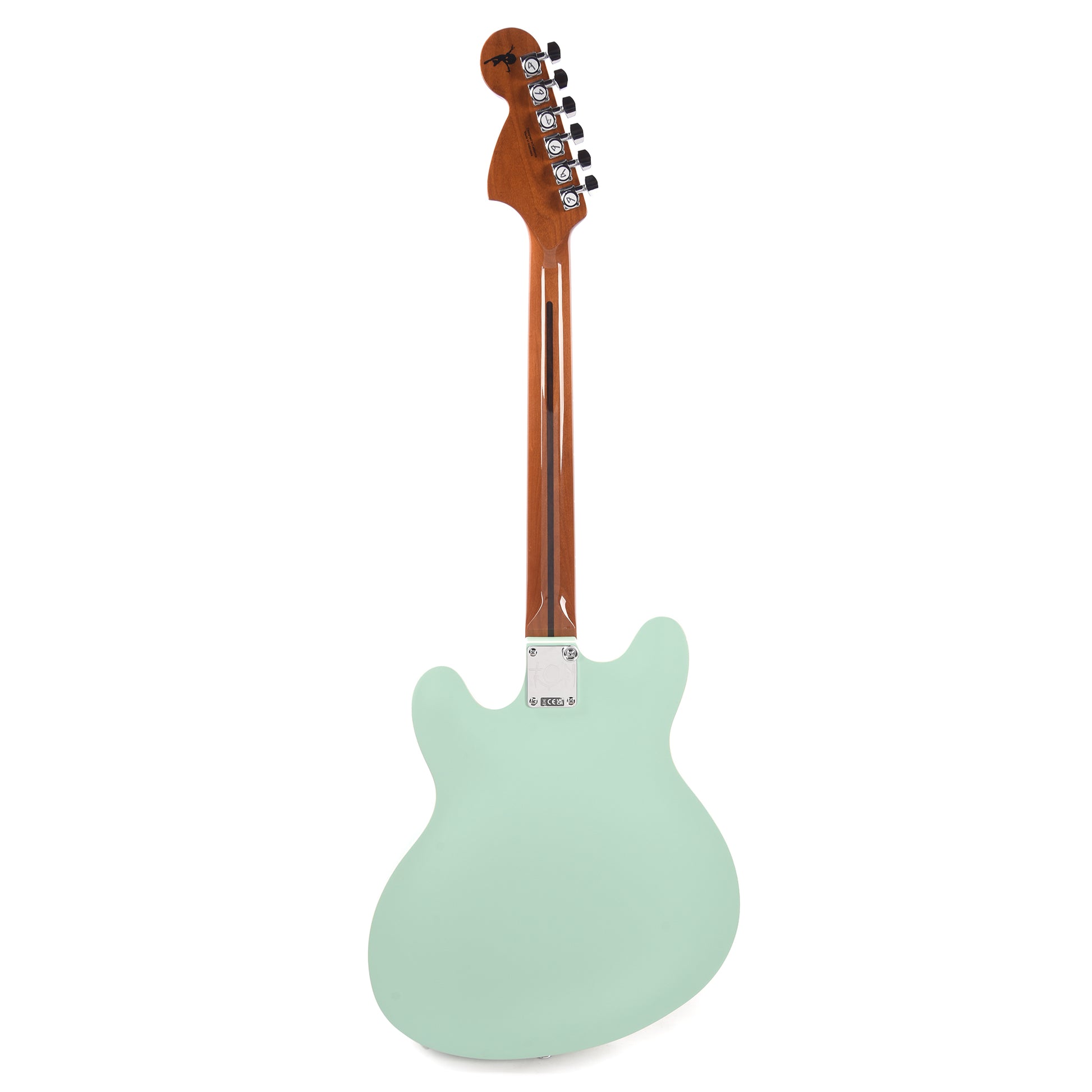 Fender Artist Tom DeLonge Starcaster Satin Surf Green Electric Guitars / Semi-Hollow