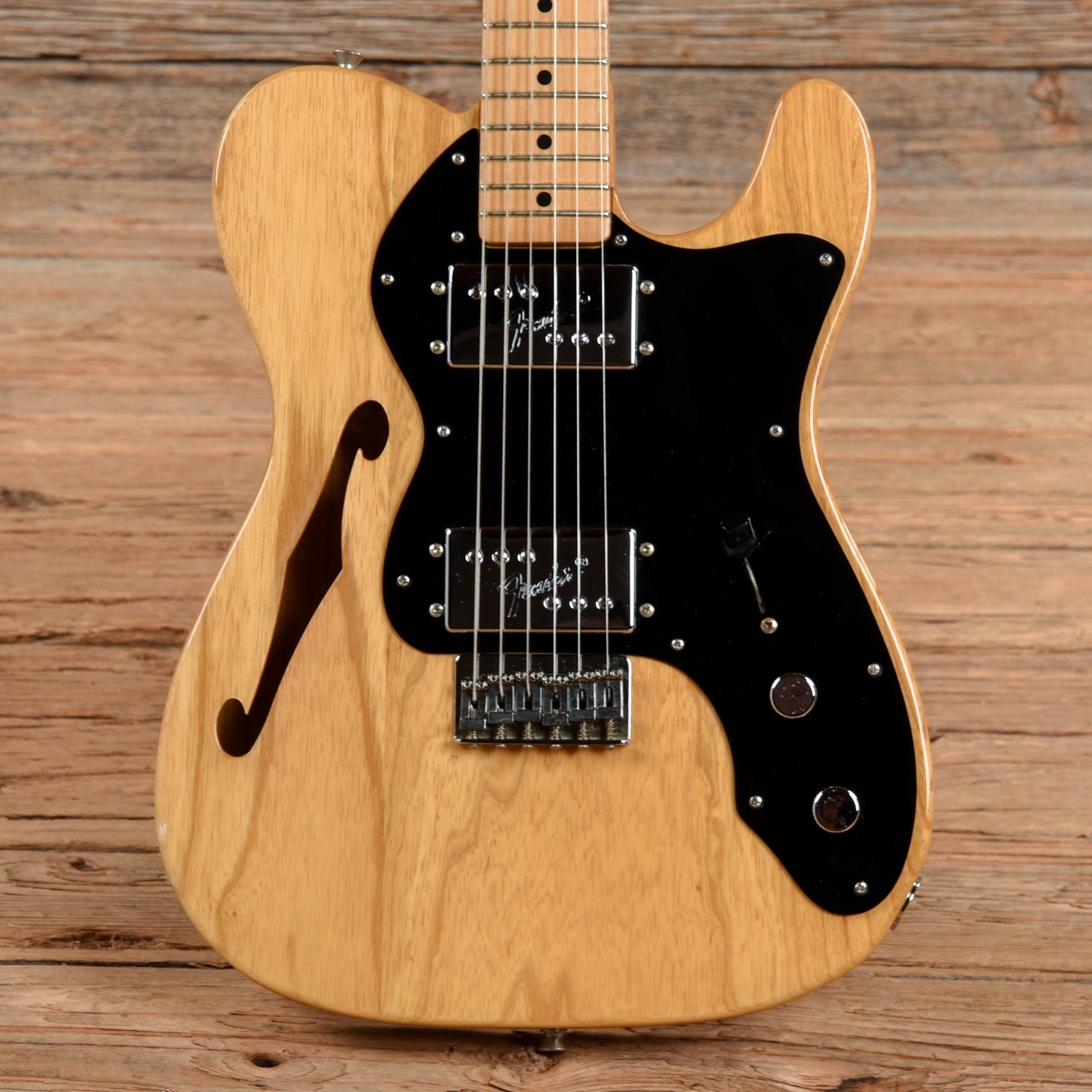 Fender CIJ '72 Telecaster Thinline Natural 1999 Electric Guitars / Semi-Hollow