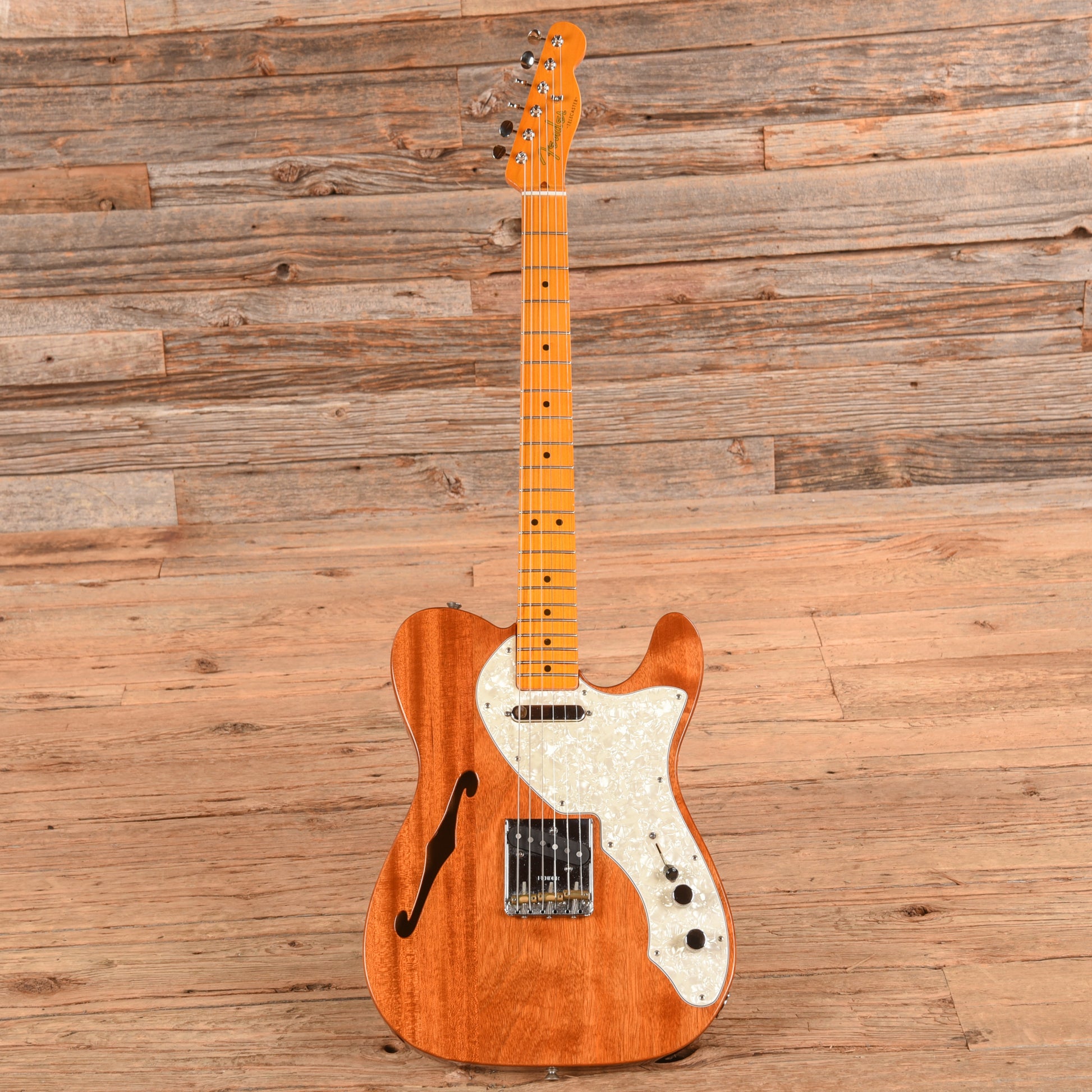 Fender Classic Series '69 Telecaster Thinline Mocha 2023 Electric Guitars / Semi-Hollow