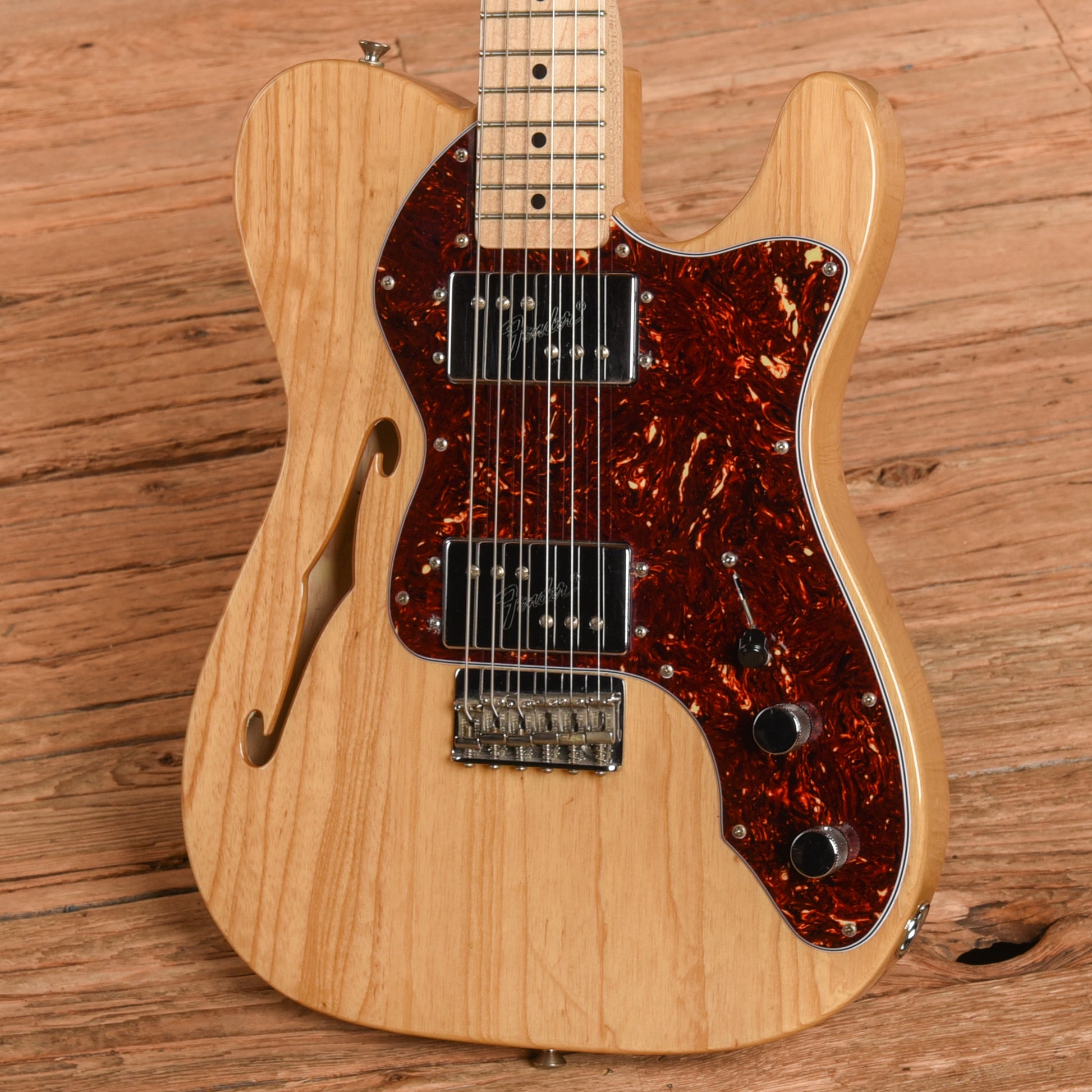 Fender Classic Series '72 Telecaster Thinline Natural 2014 Electric Guitars / Semi-Hollow