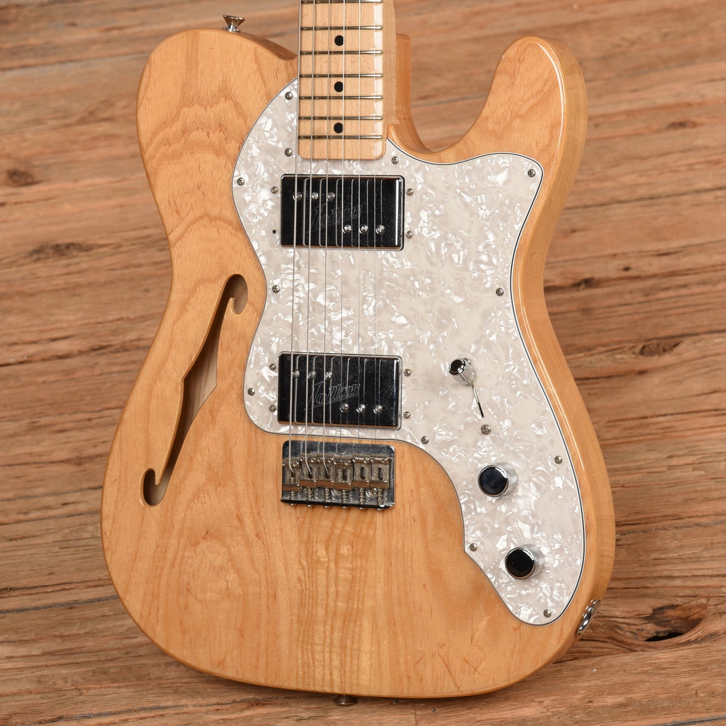 Fender Classic Series '72 Telecaster Thinline Natural 2018 Electric Guitars / Semi-Hollow