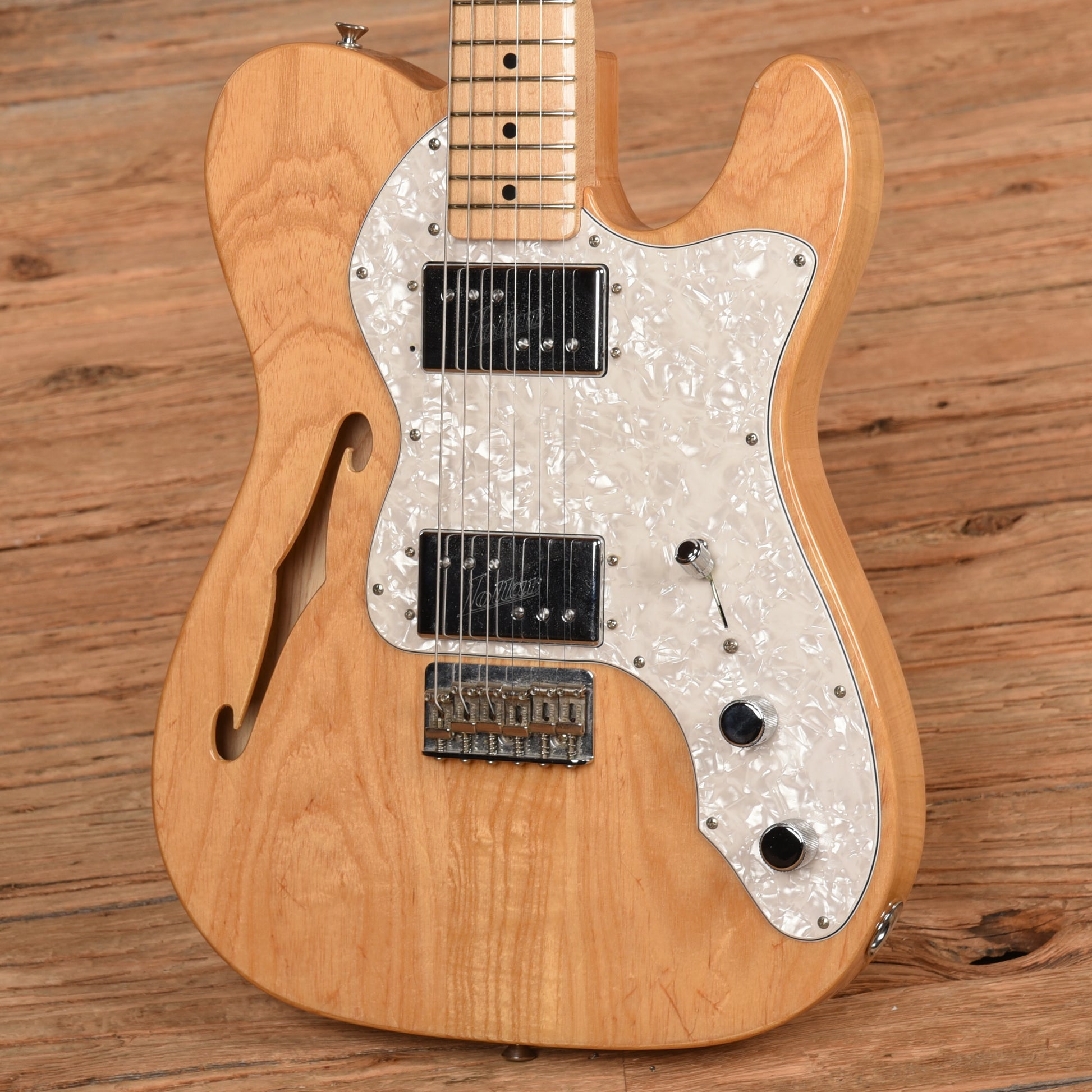 Fender Classic Series '72 Telecaster Thinline Natural 2018 Electric Guitars / Semi-Hollow