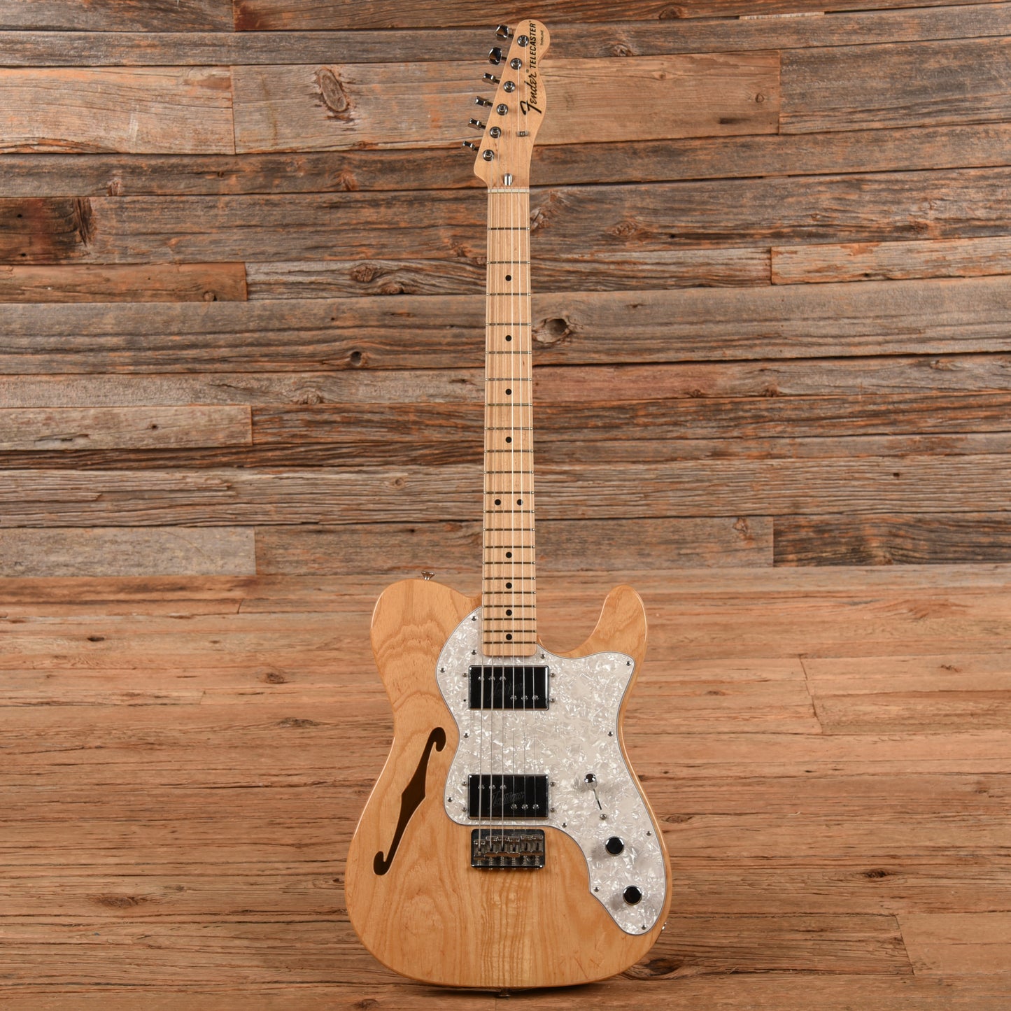 Fender Classic Series '72 Telecaster Thinline Natural 2018 Electric Guitars / Semi-Hollow