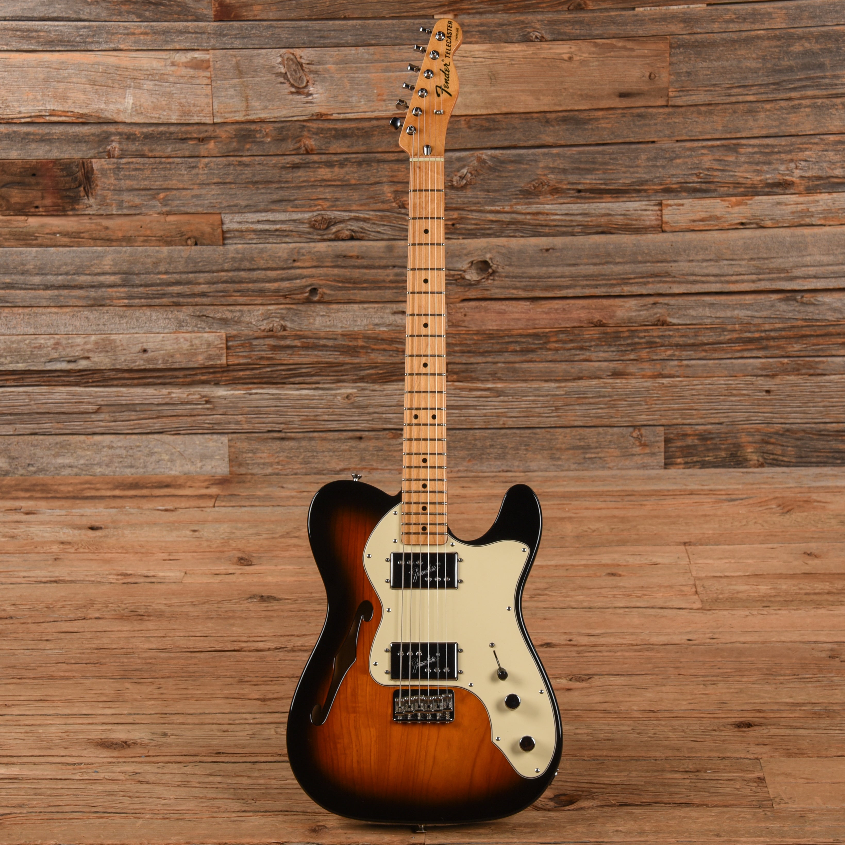 Fender Classic Series '72 Telecaster Thinline Sunburst 2009 Electric Guitars / Semi-Hollow