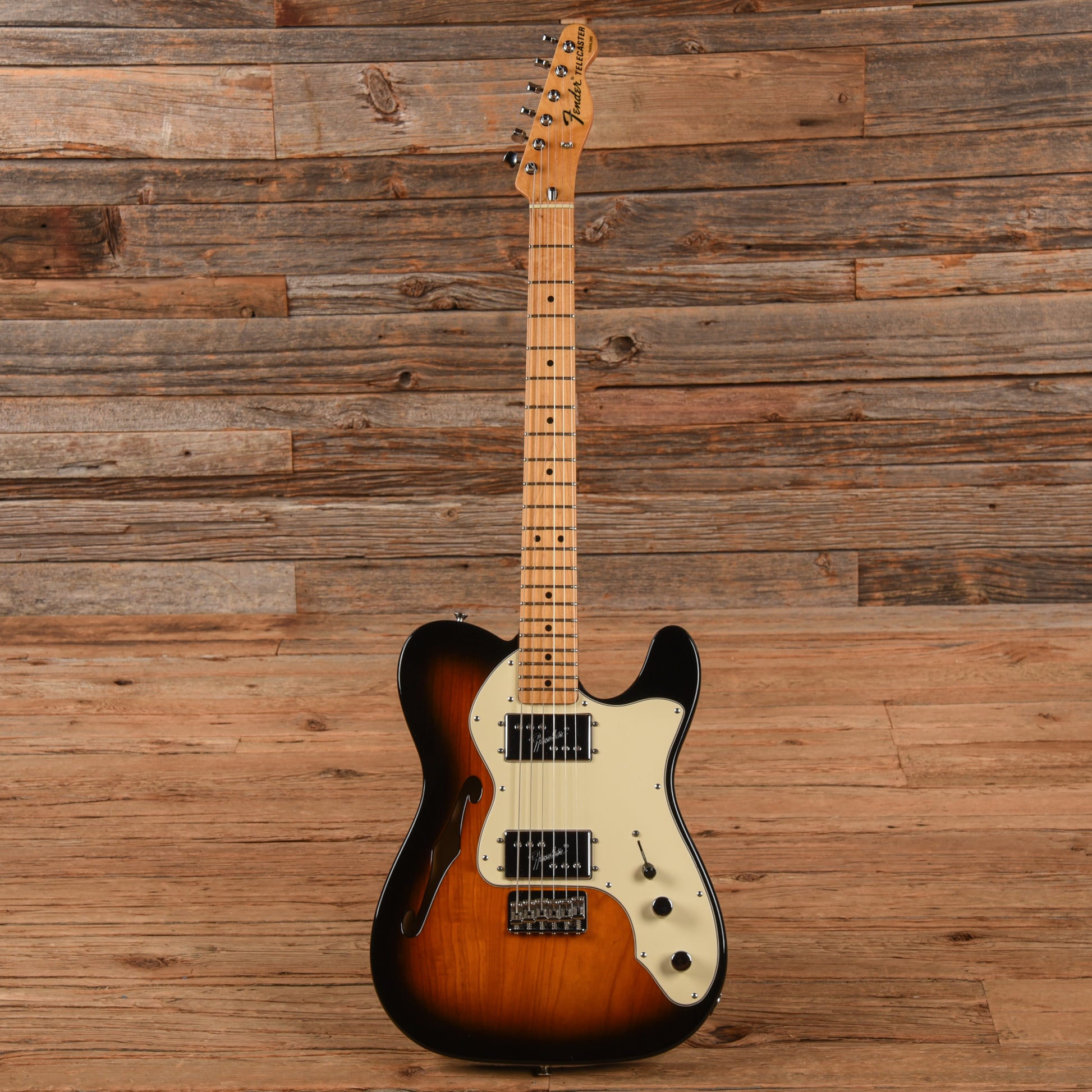 Fender Classic Series '72 Telecaster Thinline Sunburst 2009 Electric Guitars / Semi-Hollow