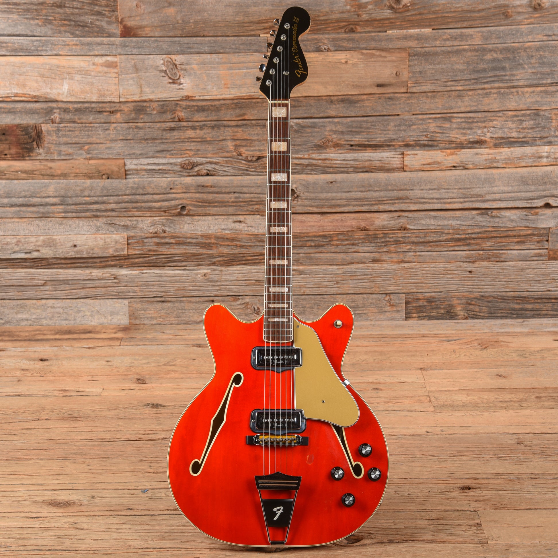 Fender Coronado II Cherry 1967 Electric Guitars / Semi-Hollow