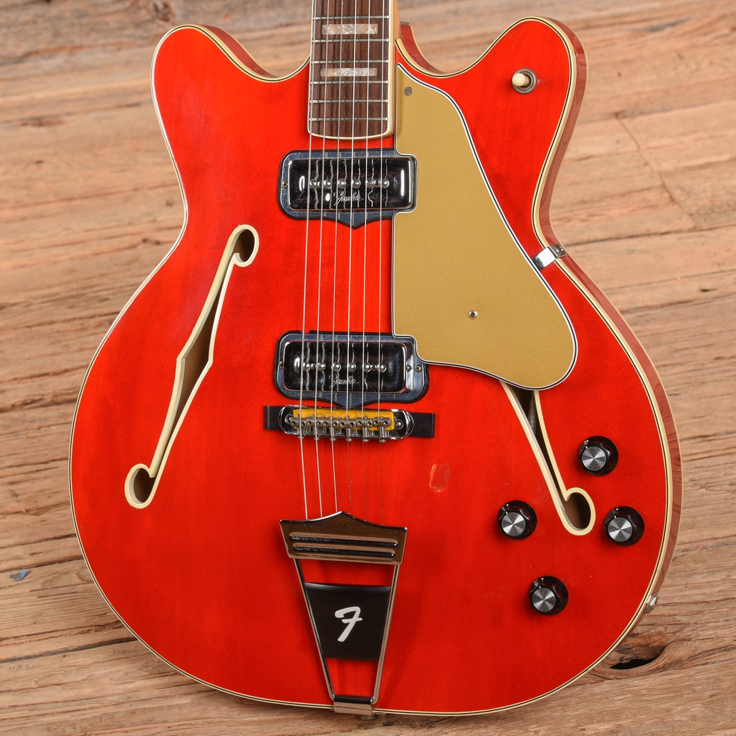 Fender Coronado II Cherry 1967 Electric Guitars / Semi-Hollow