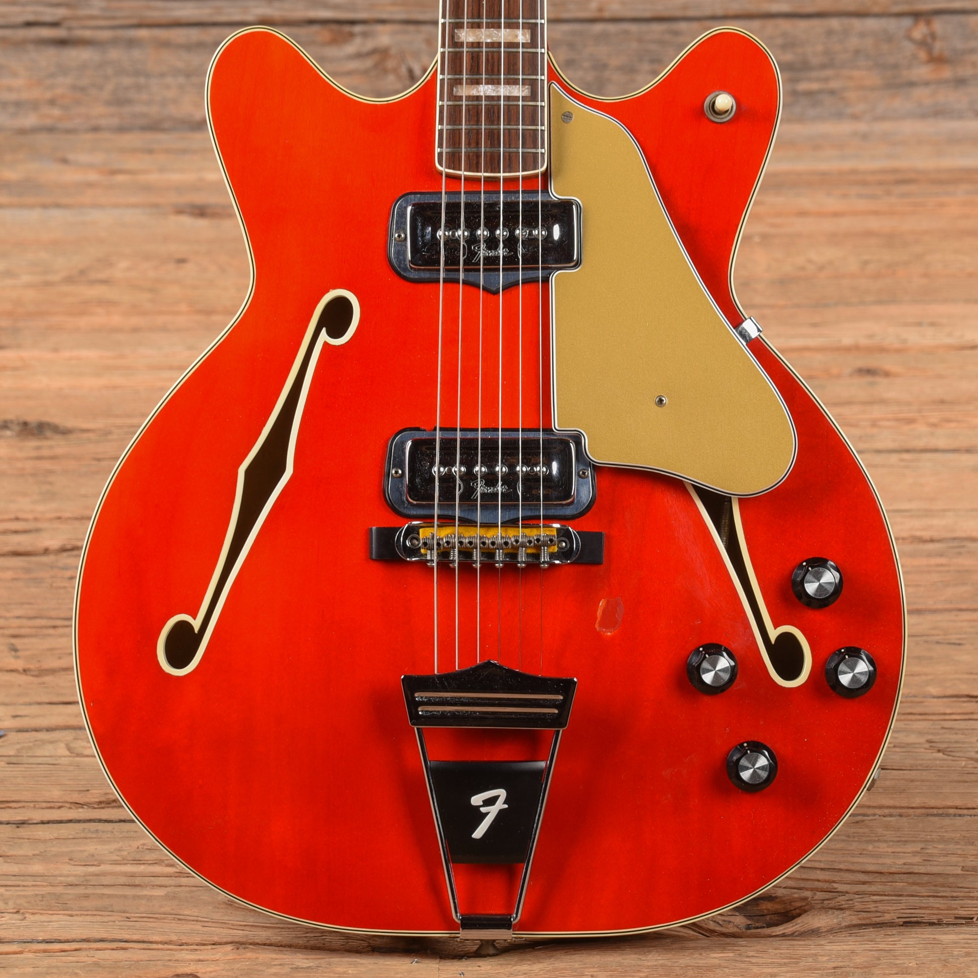 Fender Coronado II Cherry 1967 Electric Guitars / Semi-Hollow