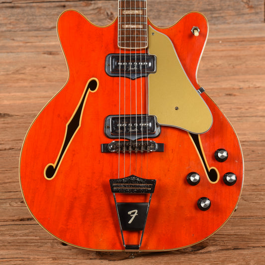 Fender Coronado II Cherry 1967 Electric Guitars / Semi-Hollow