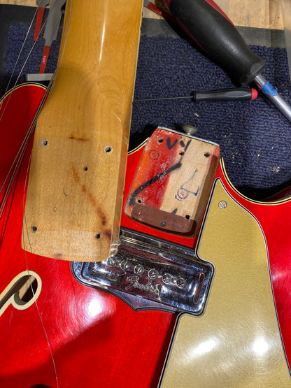 Fender Coronado II Cherry Red 1967 Electric Guitars / Semi-Hollow