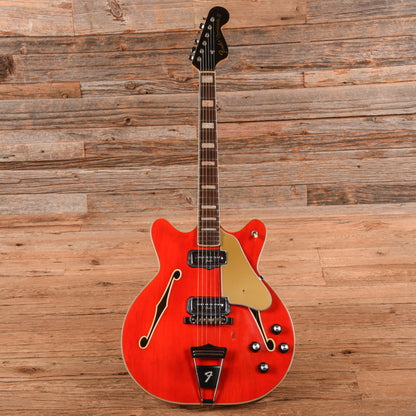 Fender Coronado II Cherry Red 1967 Electric Guitars / Semi-Hollow