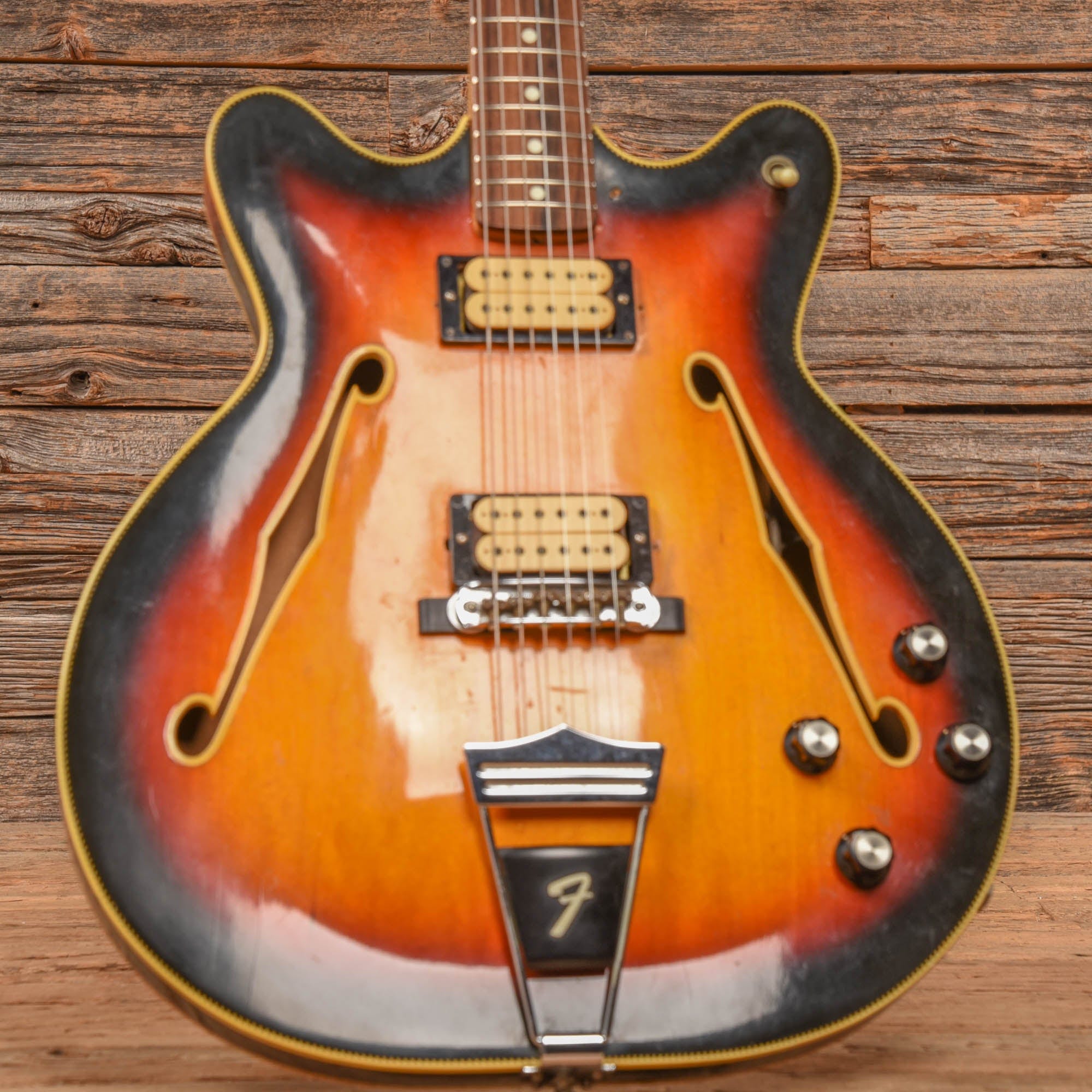 Fender Coronado II Cherry Sunburst 1967 Chicago Music Exchange