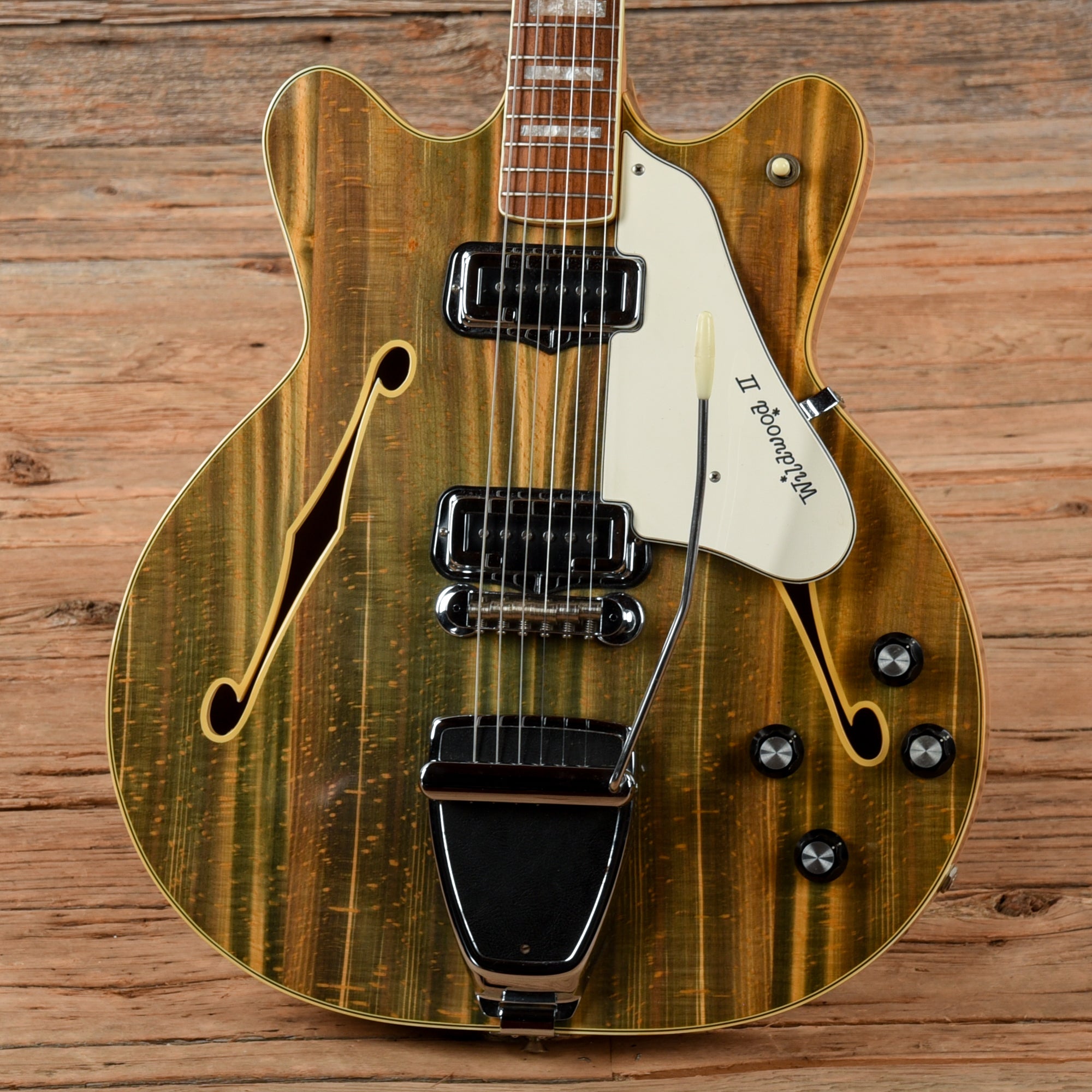Fender Coronado II Wildwood 1969 Electric Guitars / Semi-Hollow