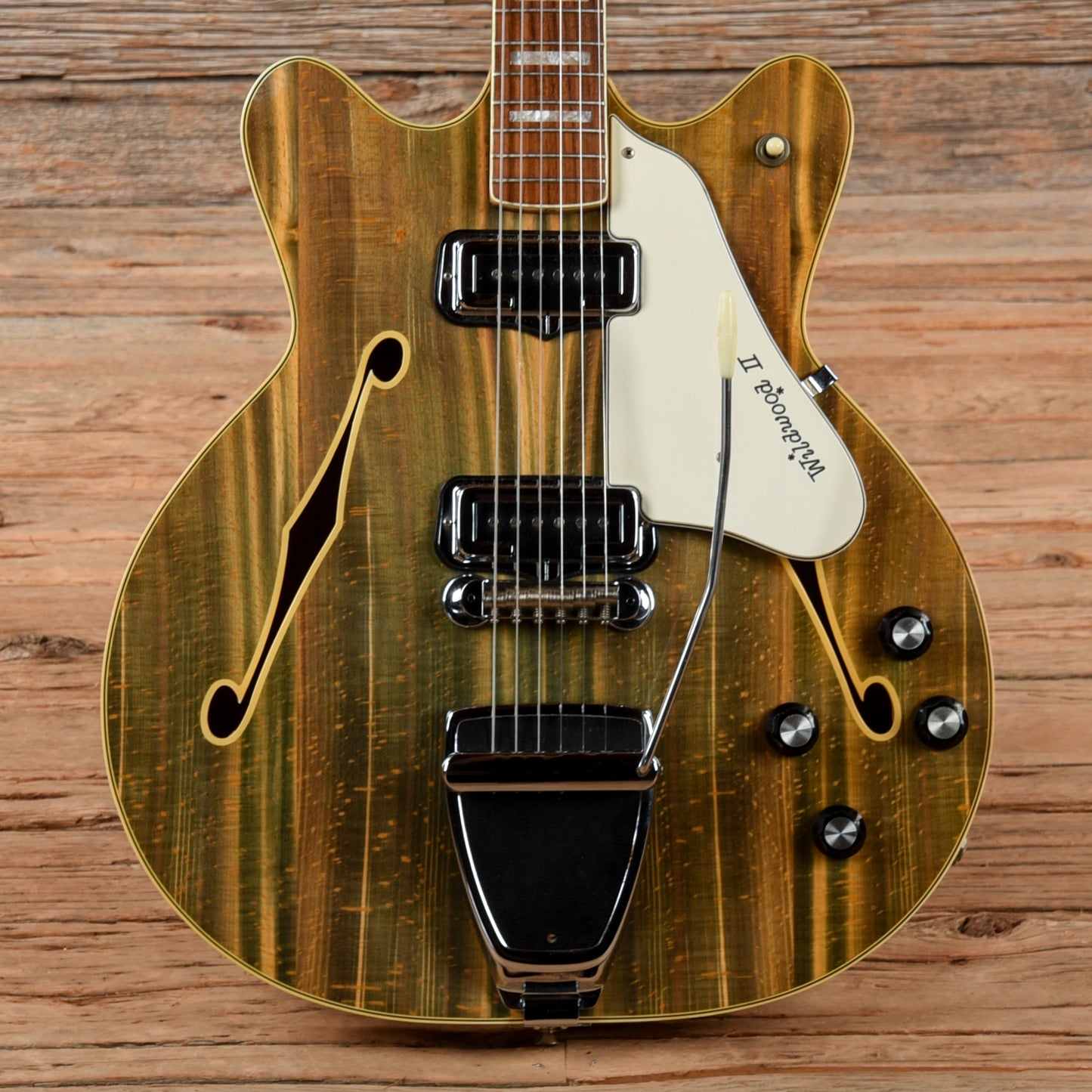 Fender Coronado II Wildwood 1969 Electric Guitars / Semi-Hollow