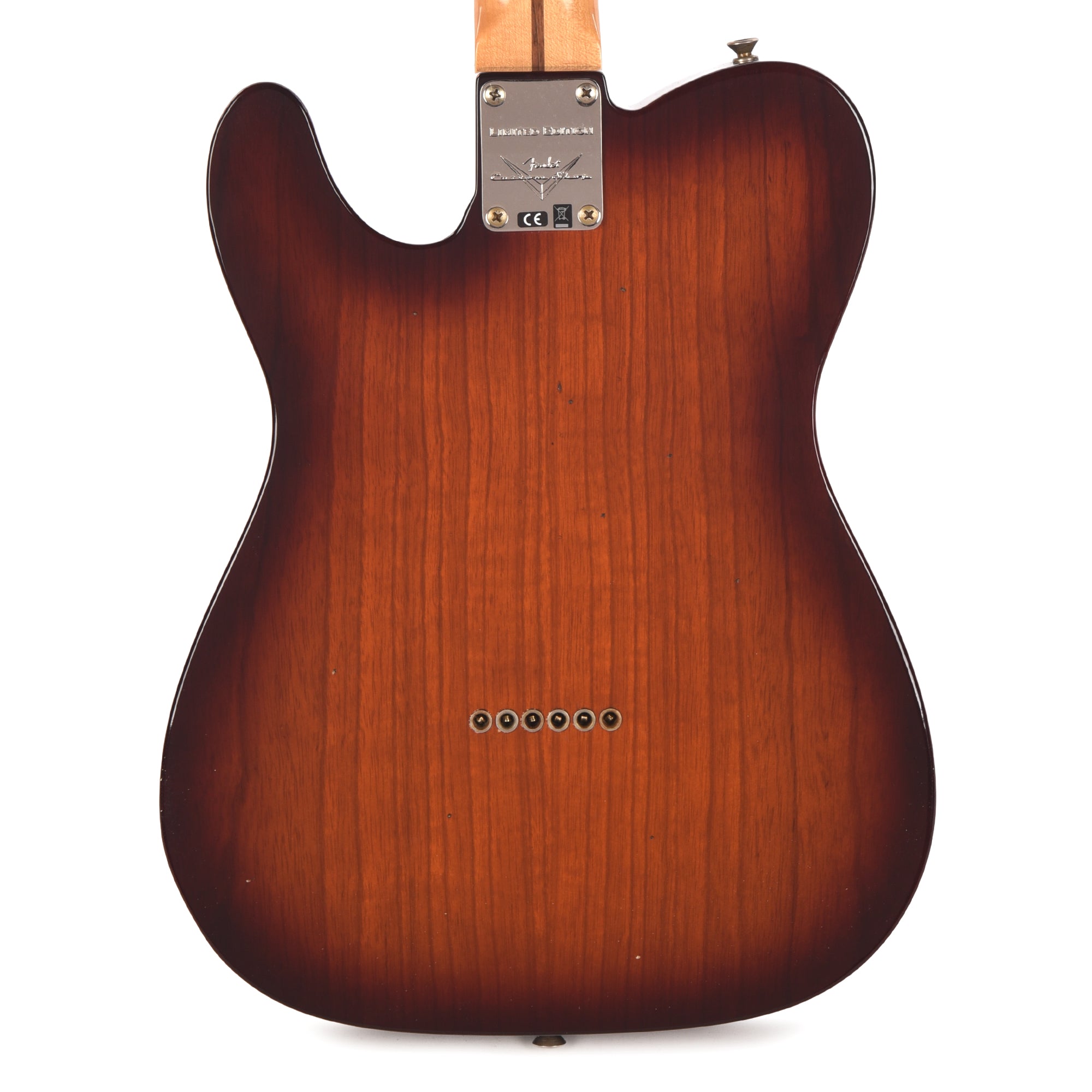 Fender Custom Shop 1950s Telecaster Thinline Journeyman Relic Aged Violin Burst Electric Guitars / Semi-Hollow