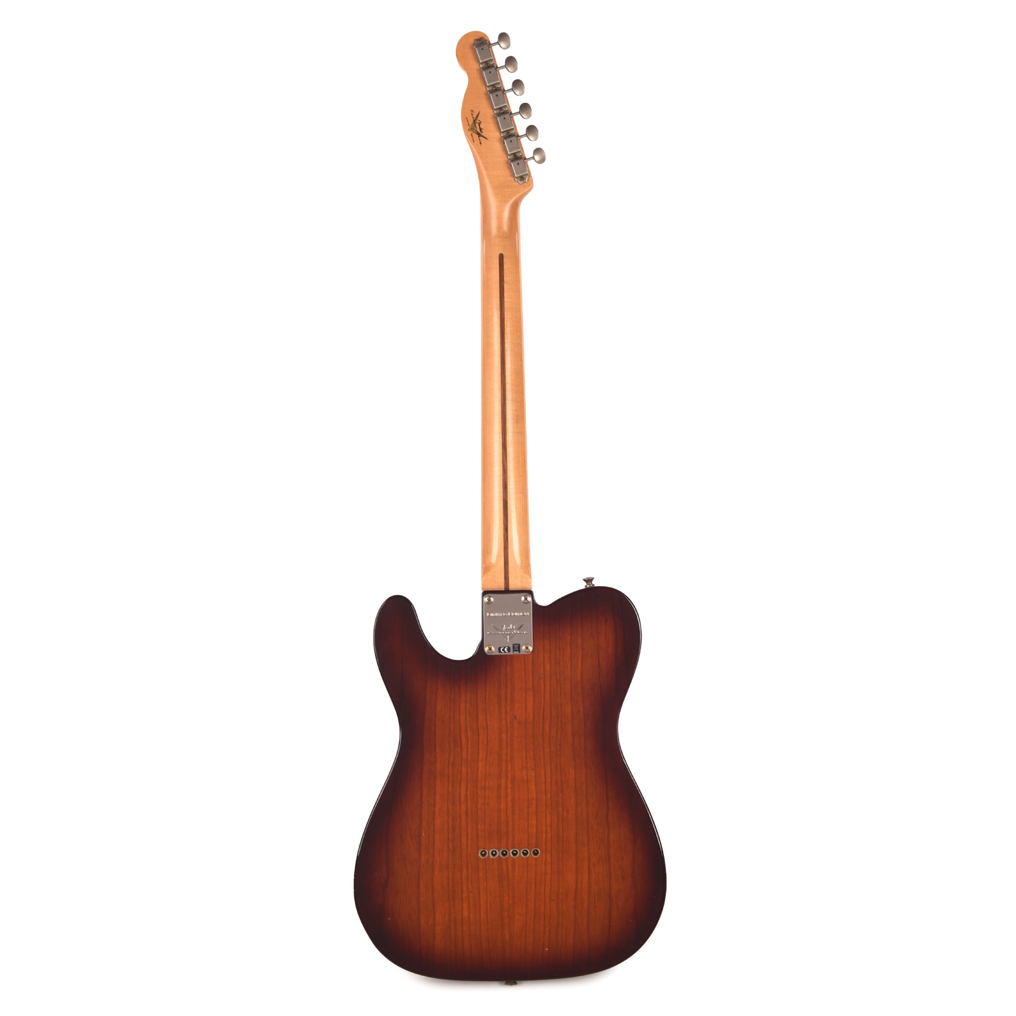 Fender Custom Shop 1950s Telecaster Thinline Journeyman Relic Aged Violin Burst Electric Guitars / Semi-Hollow