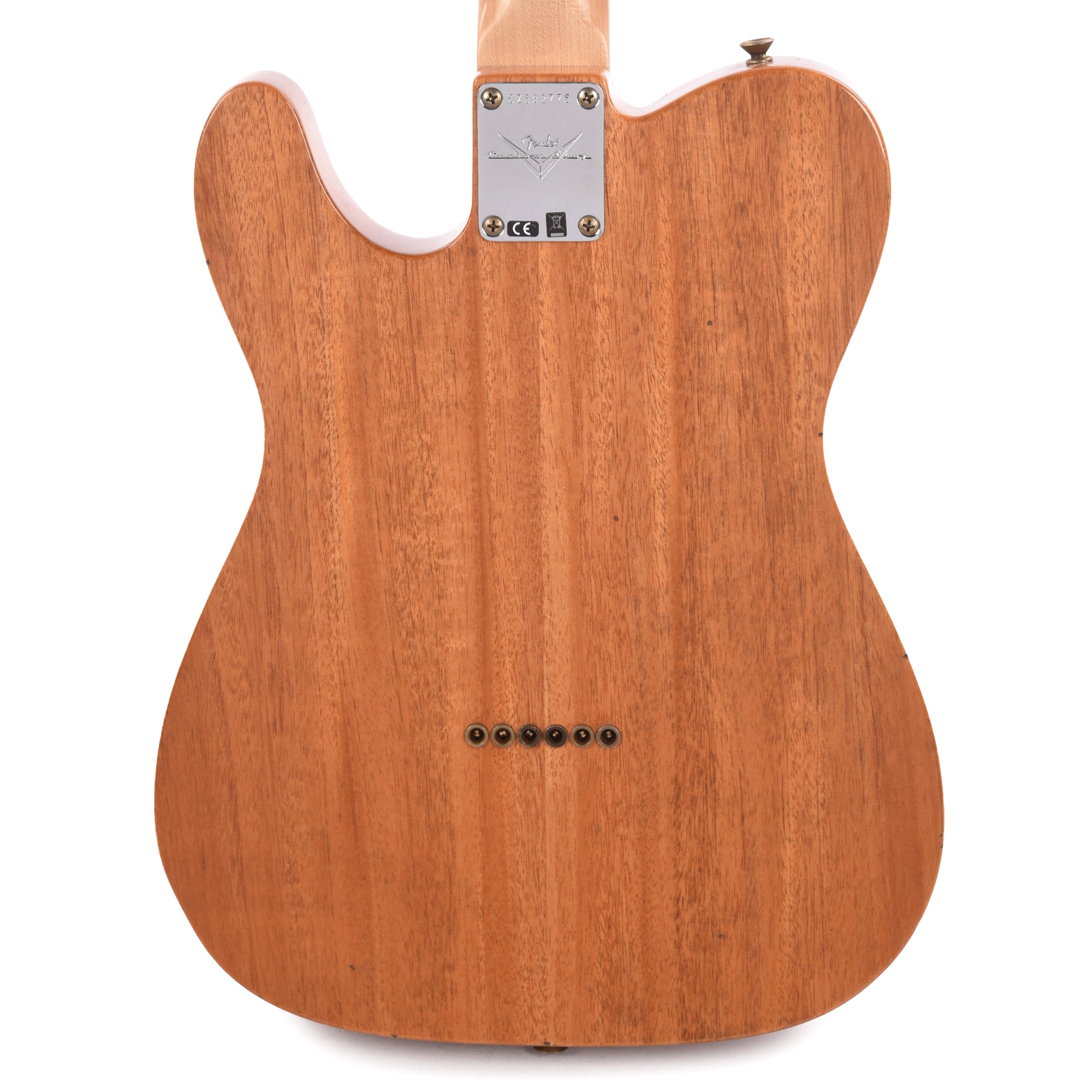 Fender Custom Shop '68 Telecaster Thinline Journeyman Relic Aged Natural Mahogany Electric Guitars / Semi-Hollow