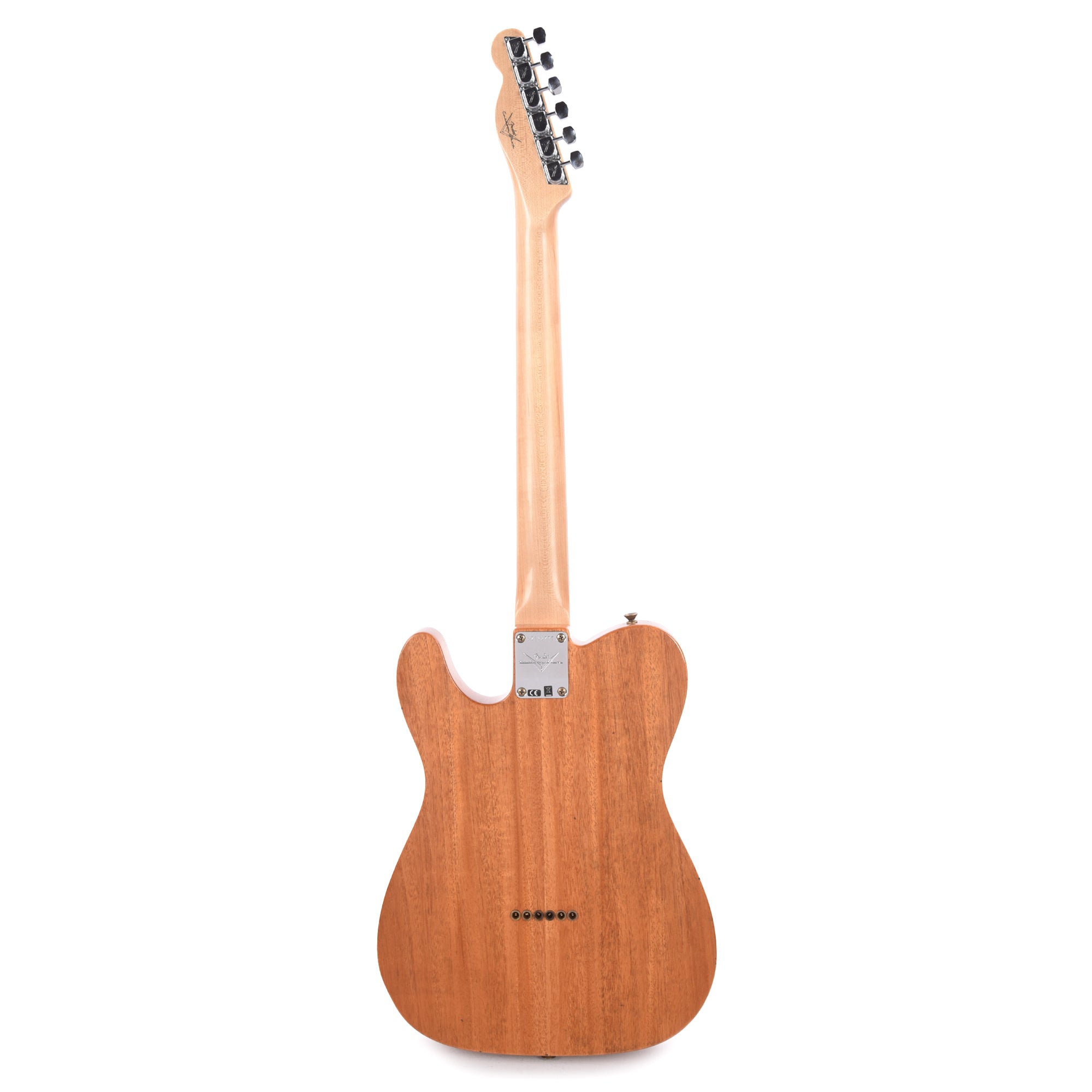 Fender Custom Shop '68 Telecaster Thinline Journeyman Relic Aged Natural Mahogany Electric Guitars / Semi-Hollow