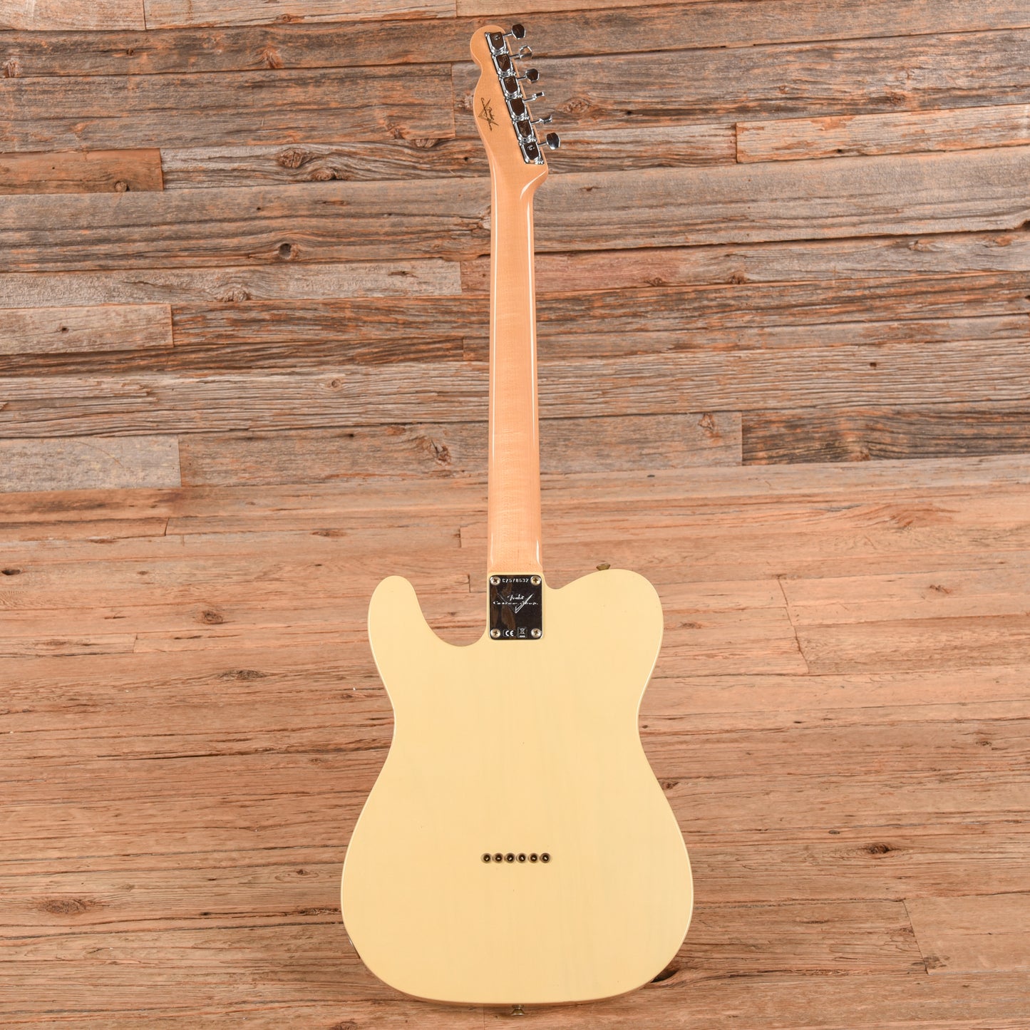 Fender Custom Shop '68 Telecaster Thinline Reissue Journeyman Relic Aged White Blonde 2024 Electric Guitars / Semi-Hollow