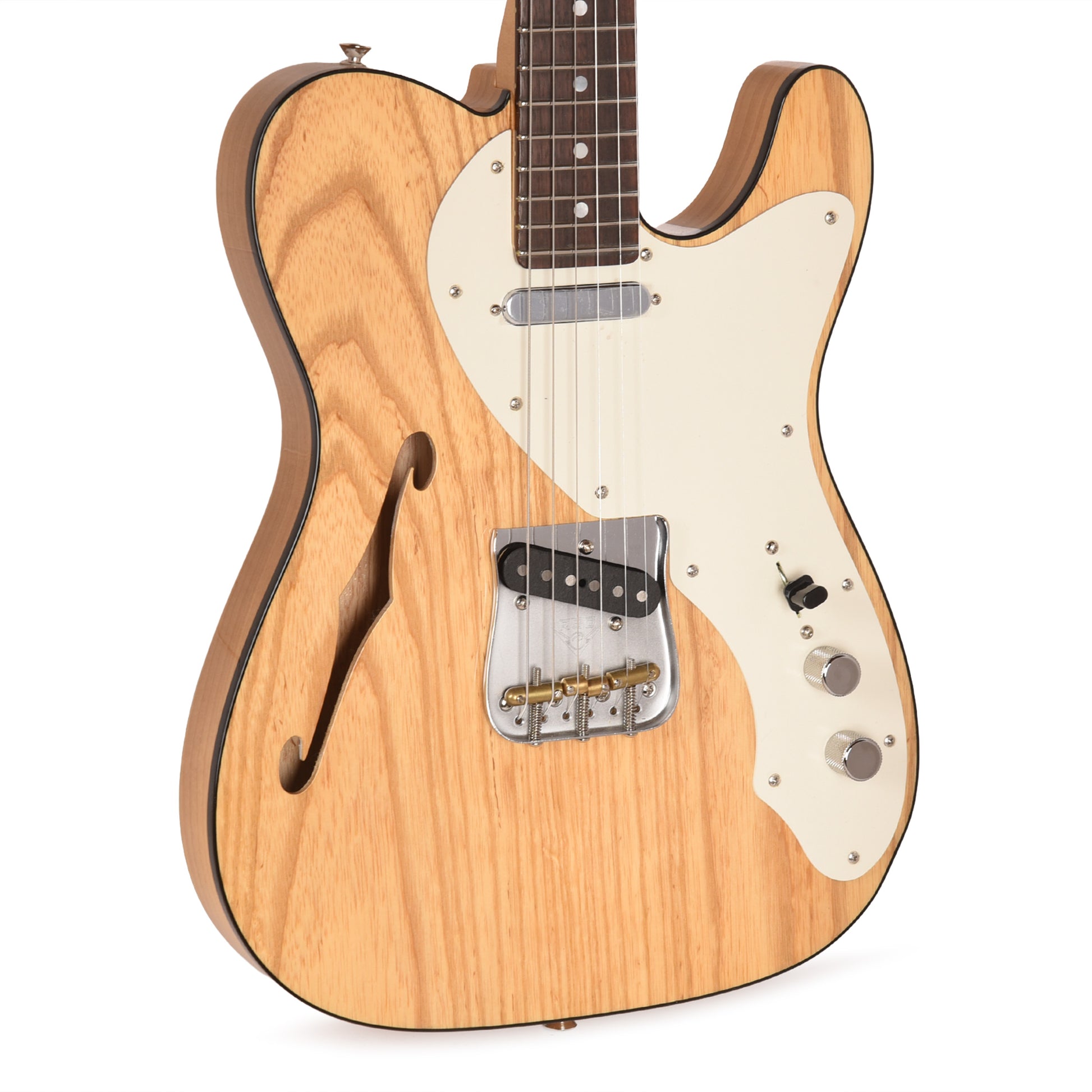 Fender Custom Shop American Custom Telecaster Thinline NOS Aged Natural Electric Guitars / Semi-Hollow