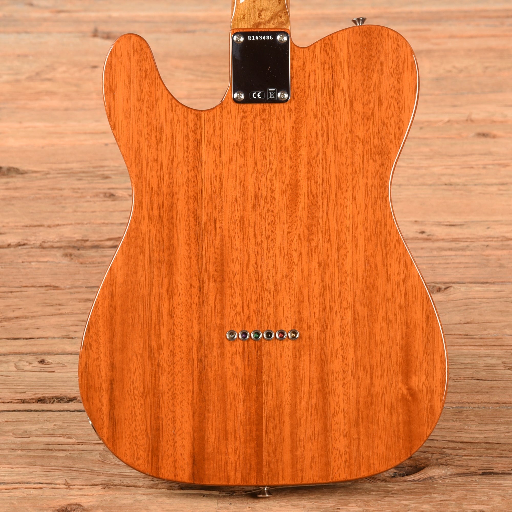 Fender Custom Shop Artisan Cocobolo Telecaster Thinline NOS Amber Shellac 2020 Electric Guitars / Semi-Hollow