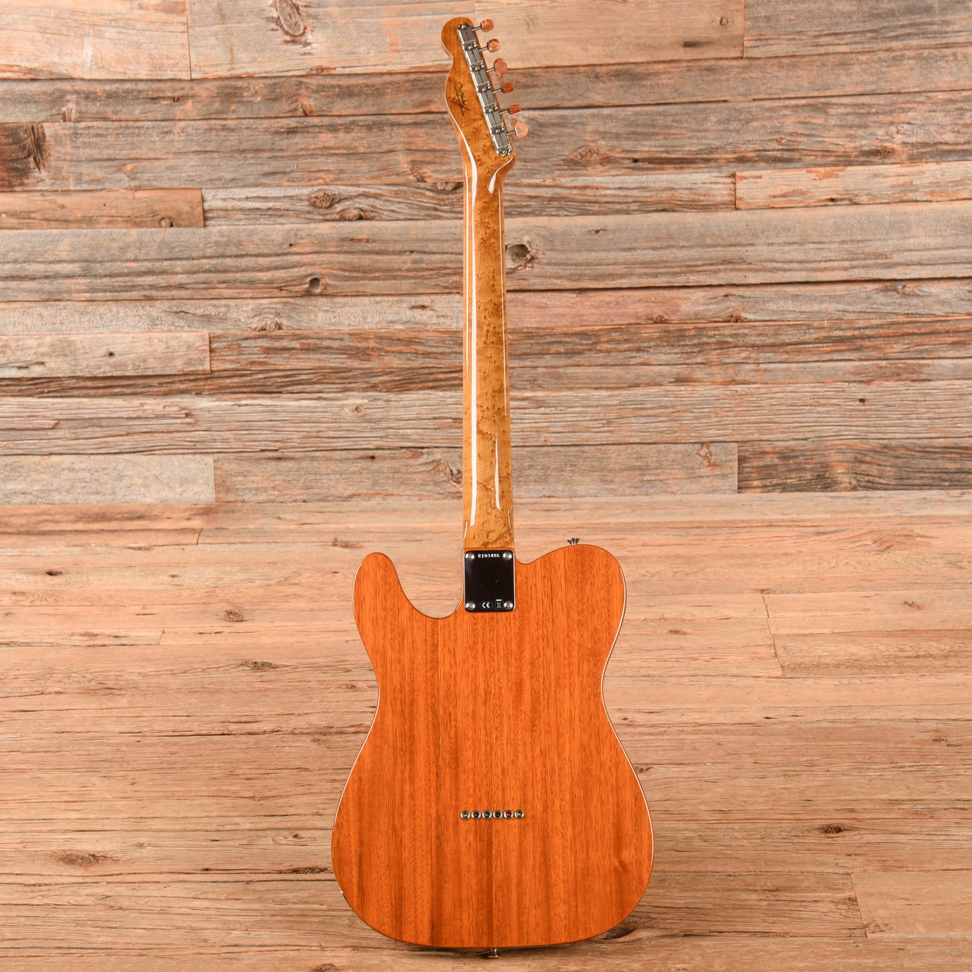 Fender Custom Shop Artisan Cocobolo Telecaster Thinline NOS Amber Shellac 2020 Electric Guitars / Semi-Hollow