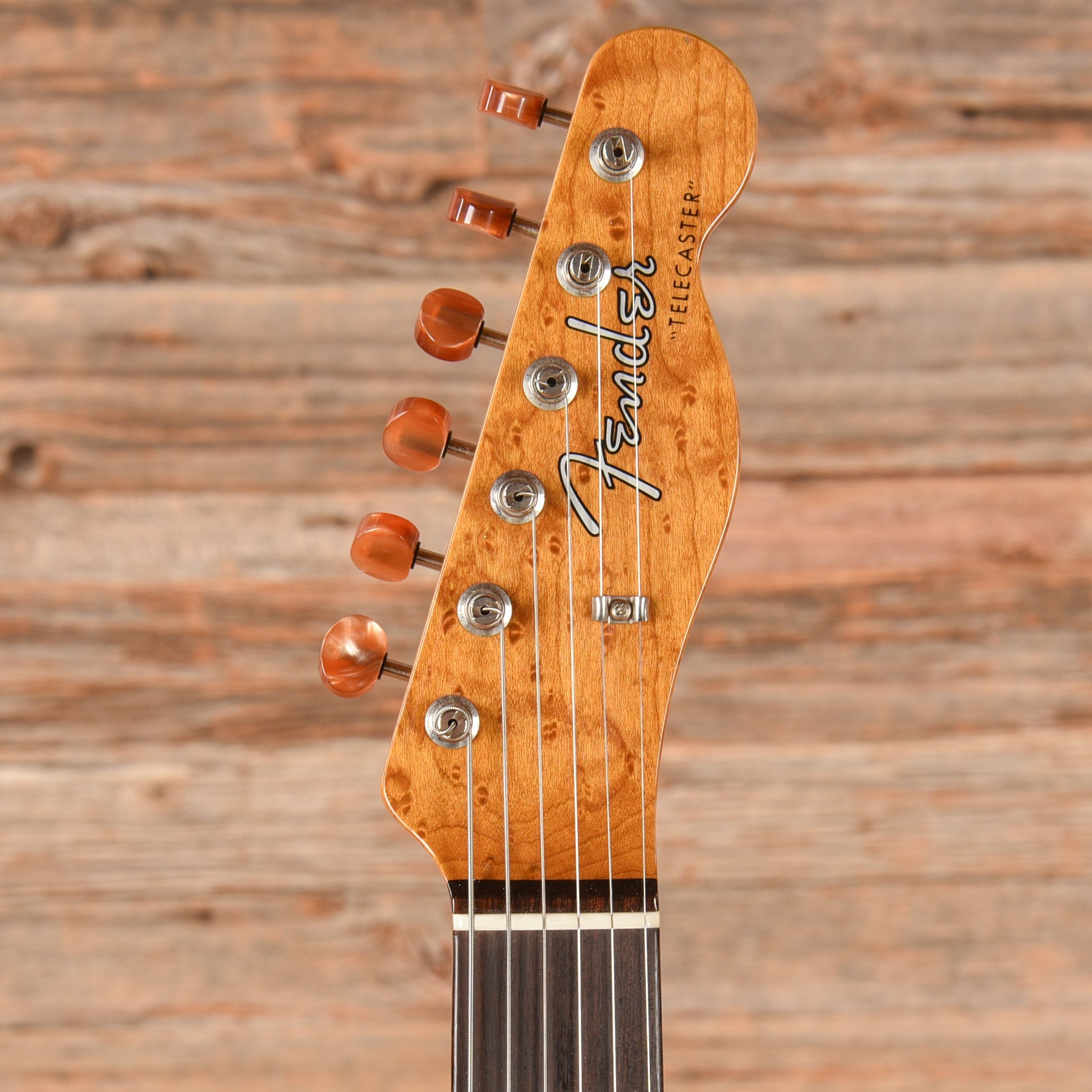 Fender Custom Shop Artisan Cocobolo Telecaster Thinline NOS Amber Shellac 2020 Electric Guitars / Semi-Hollow