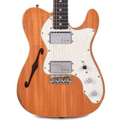 Fender Custom Shop Limited Edition 1964 "Bobbed" Telecaster Thinline Relic Aged Natural Electric Guitars / Semi-Hollow