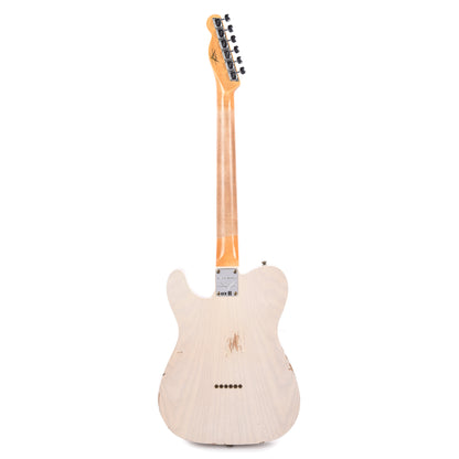 Fender Custom Shop Limited Edition 1964 "Bobbed" Telecaster Thinline Relic Aged White Blonde Electric Guitars / Semi-Hollow