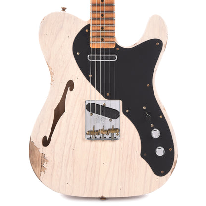 Fender Custom Shop LTD Nocaster Thinline Relic Aged White Blonde Electric Guitars / Semi-Hollow